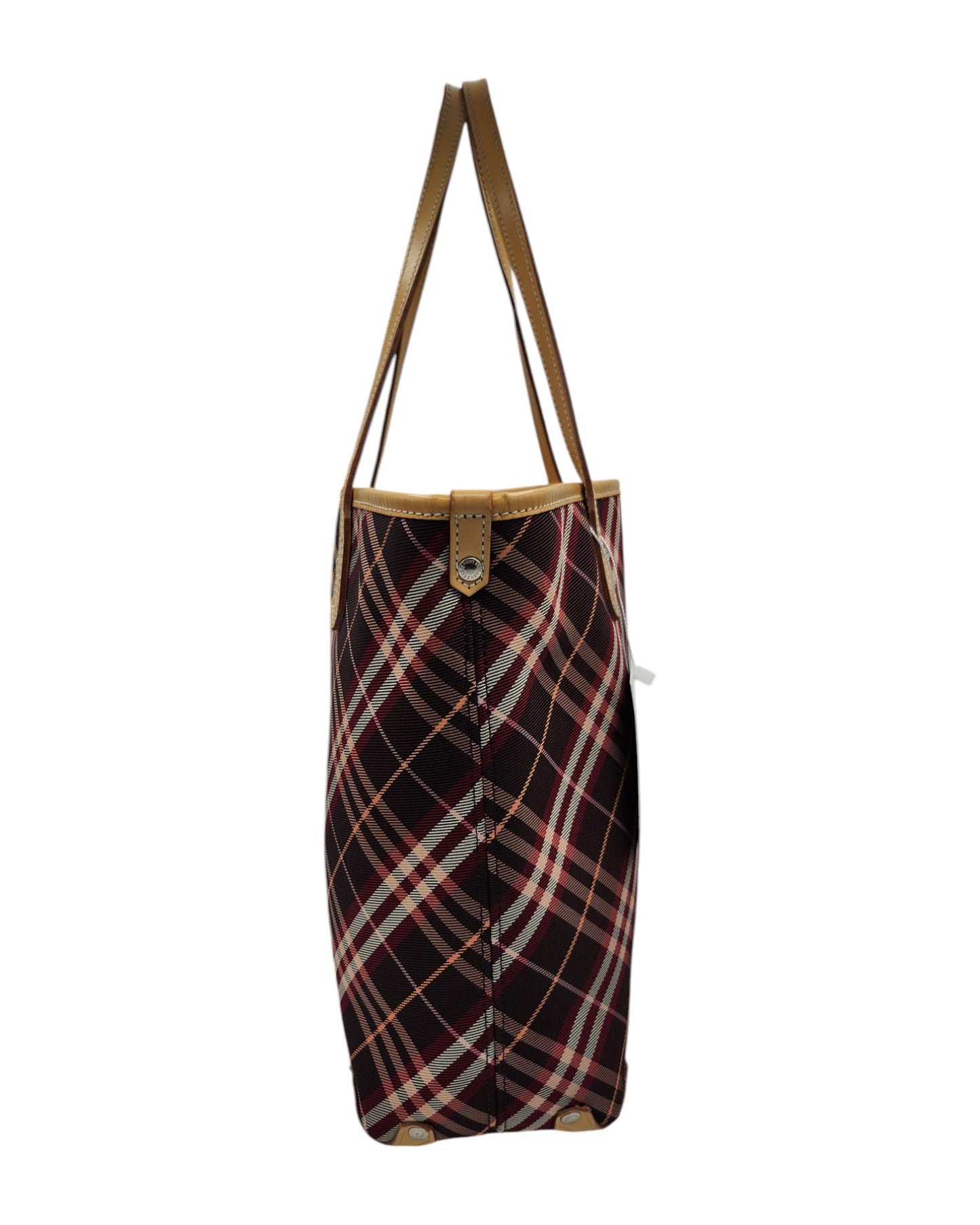 Burberry Nova Check Blue Label Tote Bag