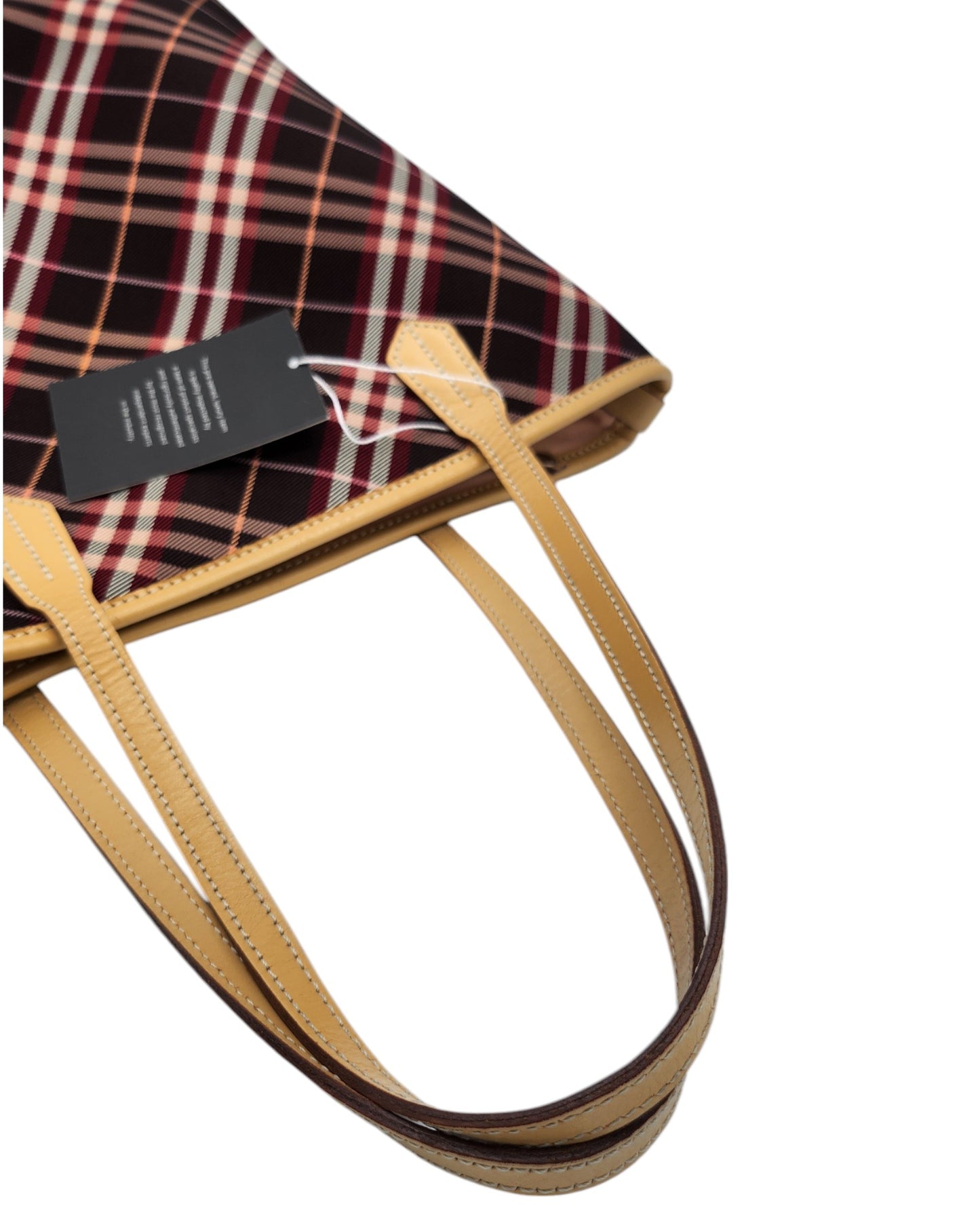 Burberry Nova Check Blue Label Tote Bag