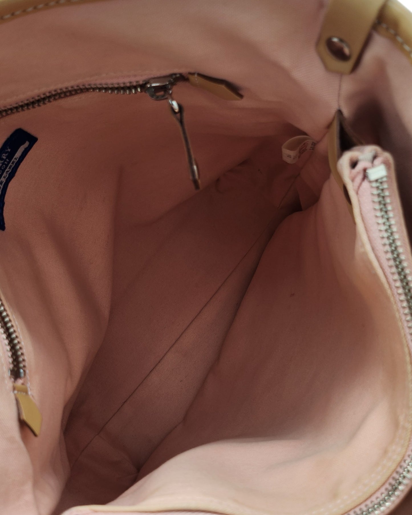 Burberry Nova Check Blue Label Tote Bag