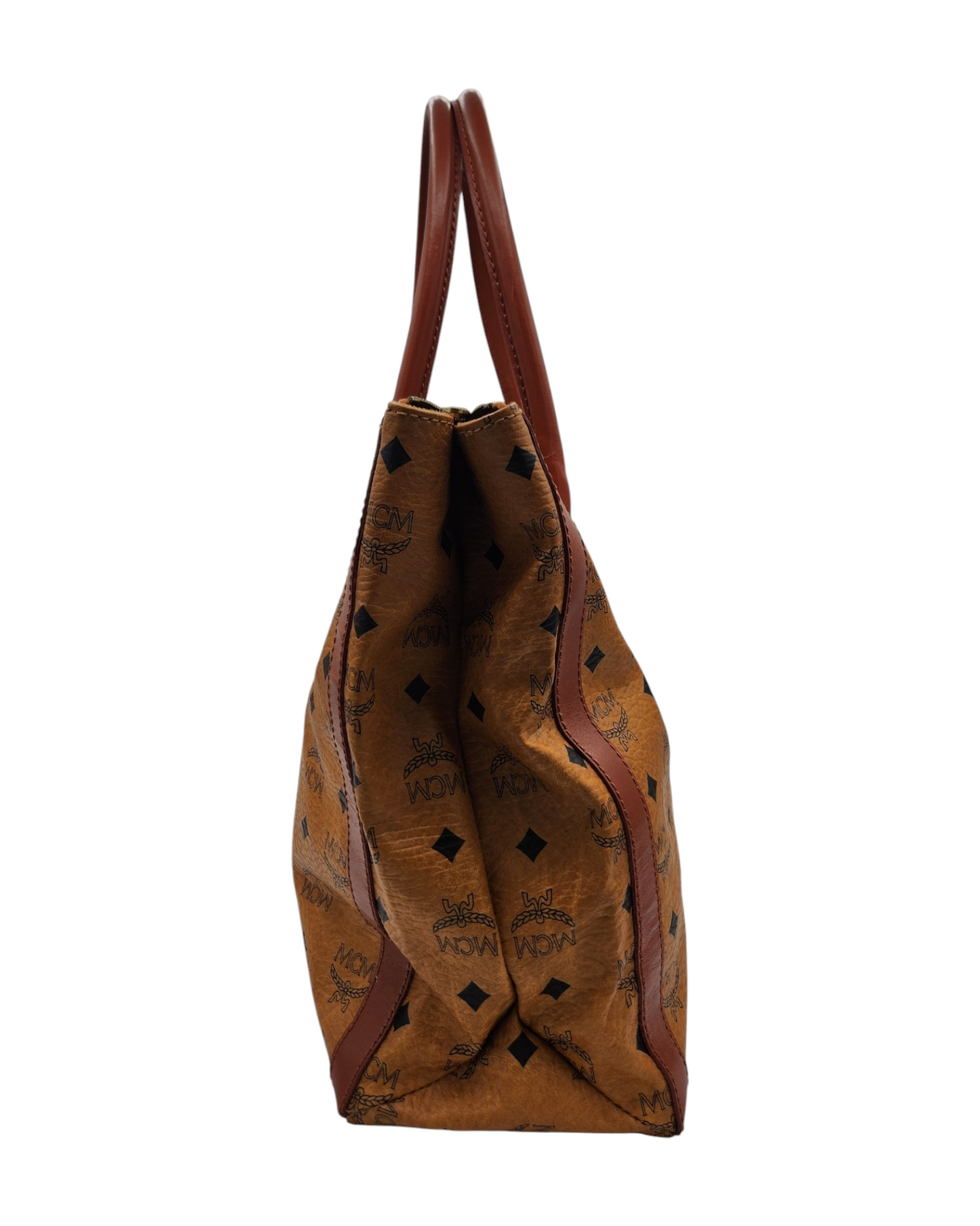 MCM Vicetos Logogram Hand Bag