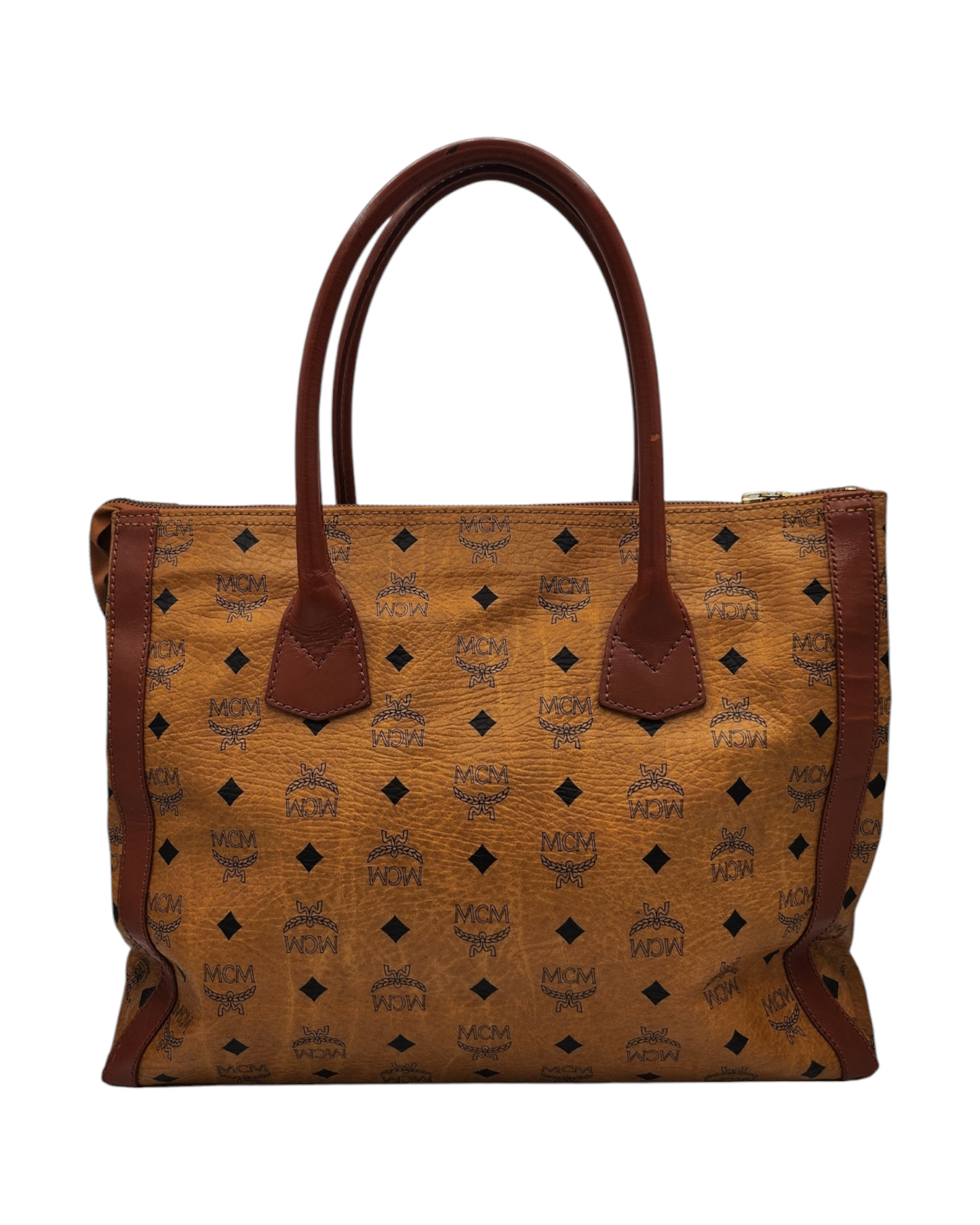 MCM Vicetos Logogram Hand Bag