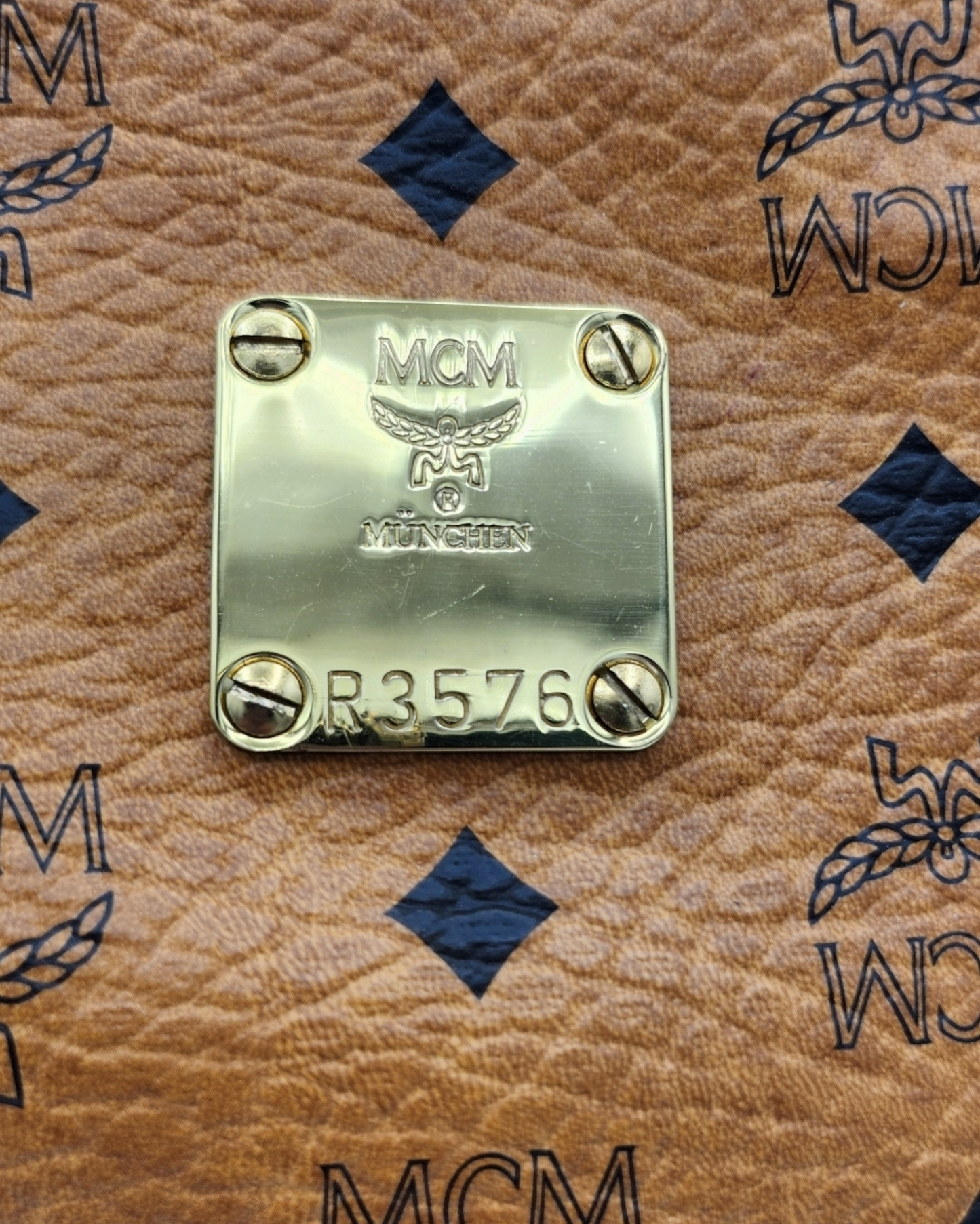 MCM Vicetos Logogram Hand Bag