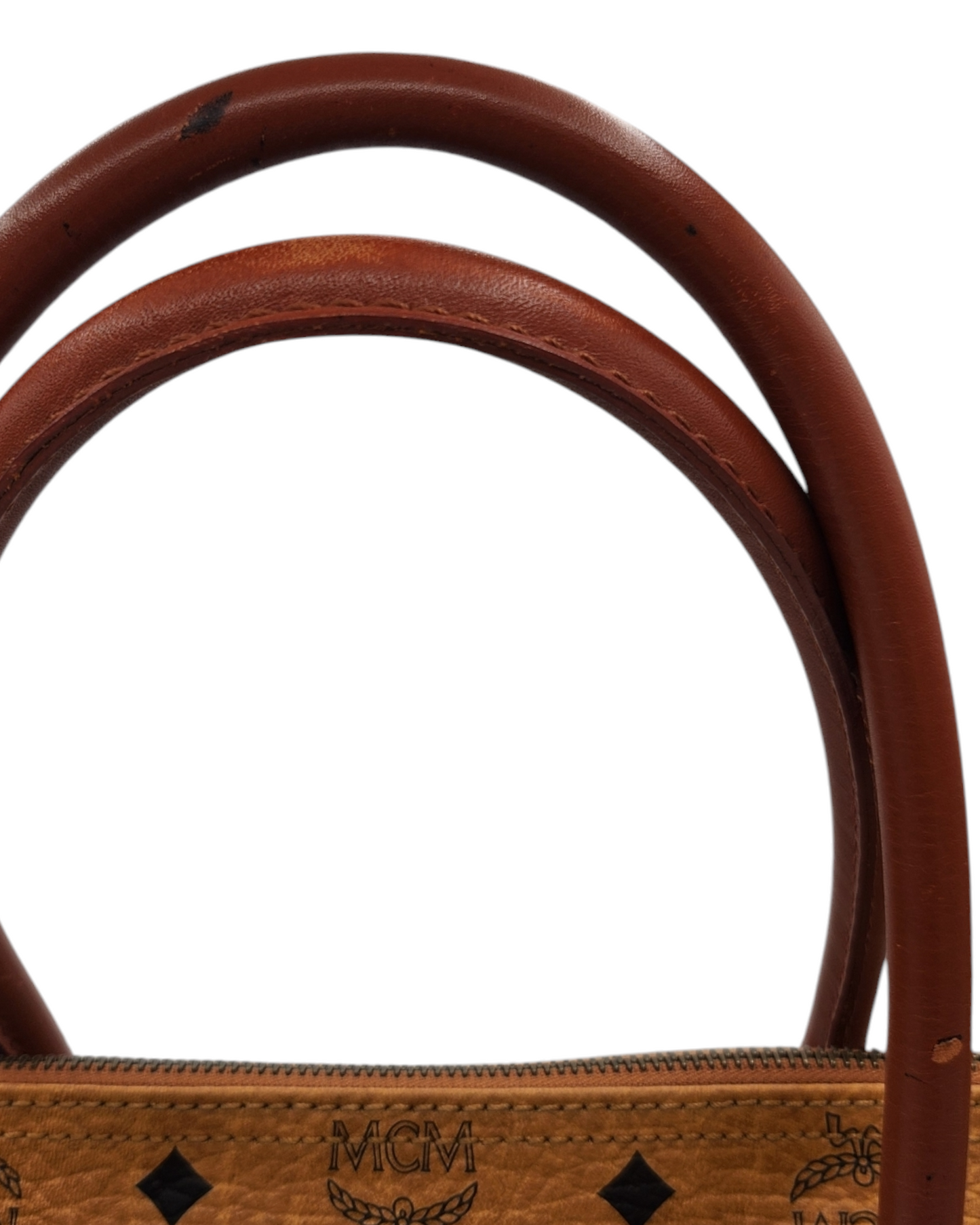 MCM Vicetos Logogram Hand Bag