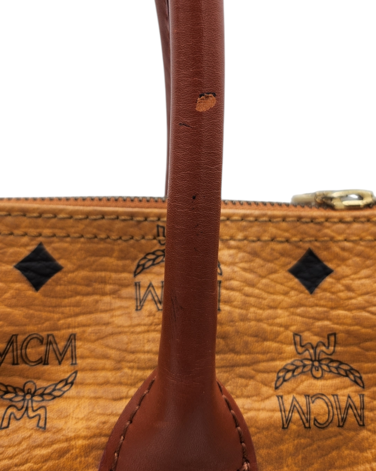 MCM Vicetos Logogram Hand Bag