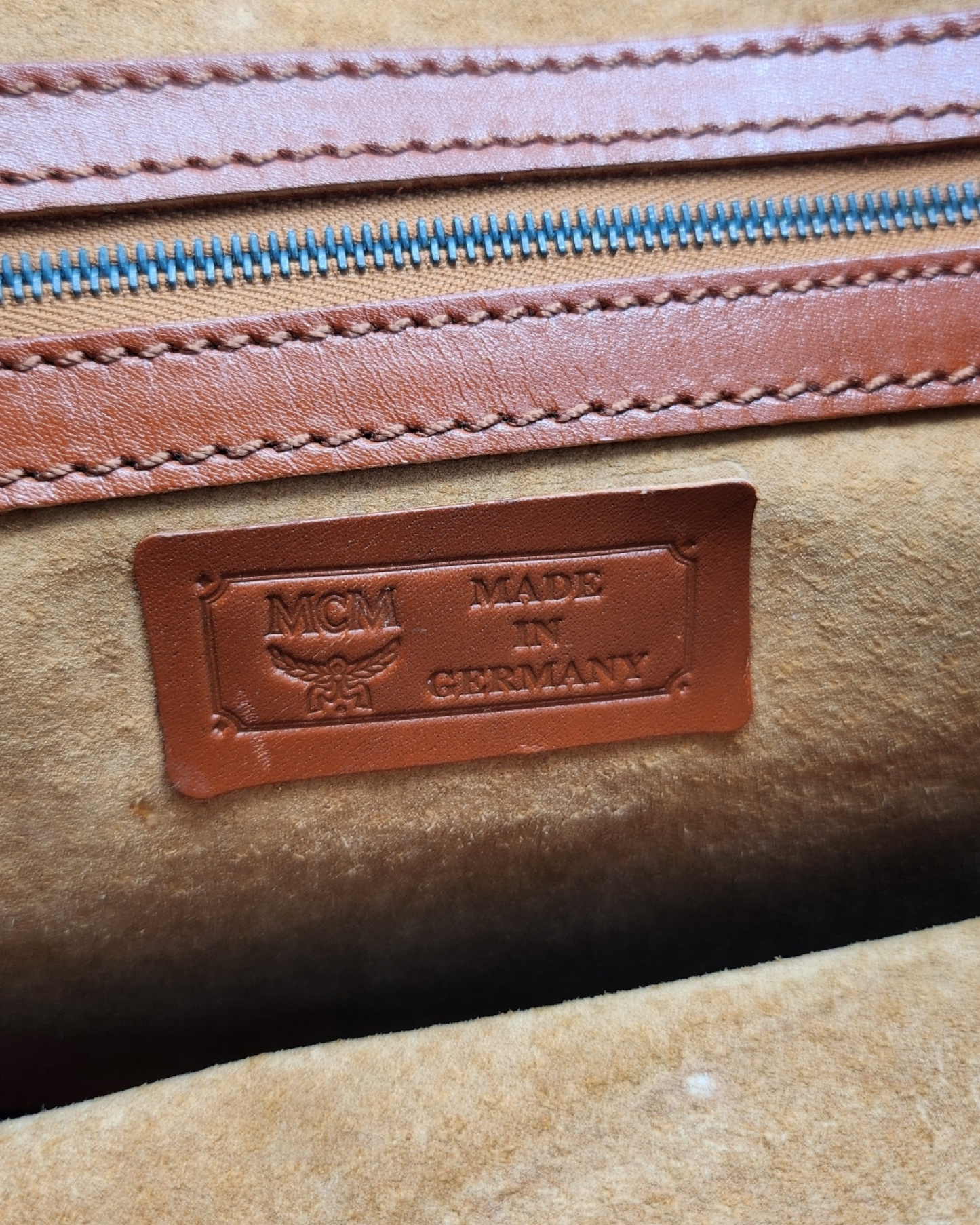 MCM Vicetos Logogram Hand Bag
