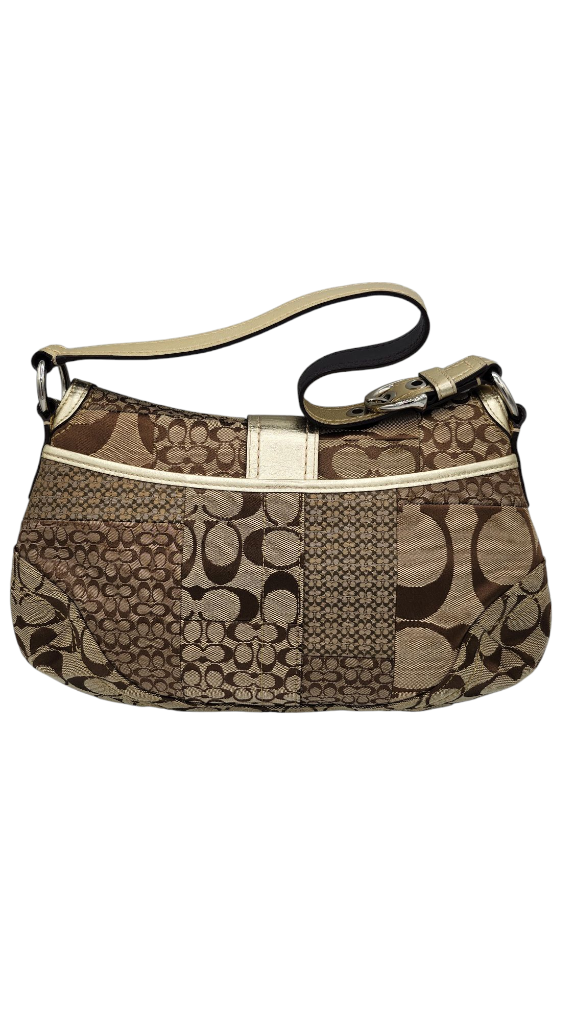 Coach Signature Patchwork SoHo Flap Schultertasche 2008