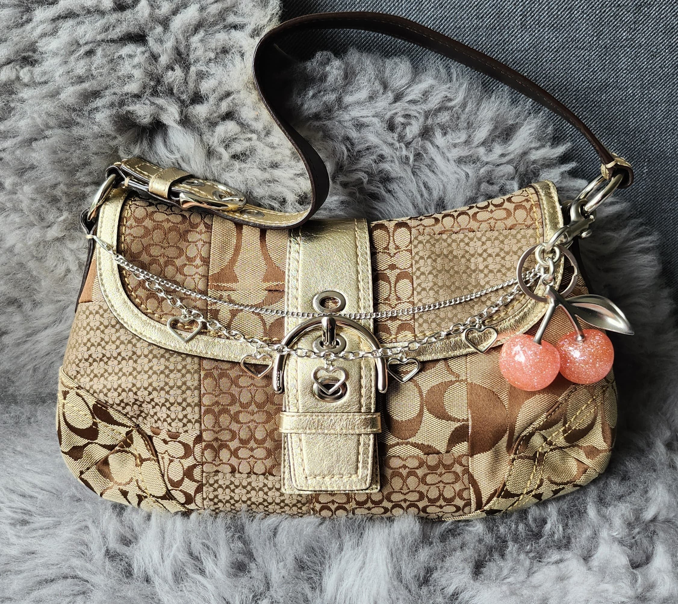 coach signature soho schultertasche