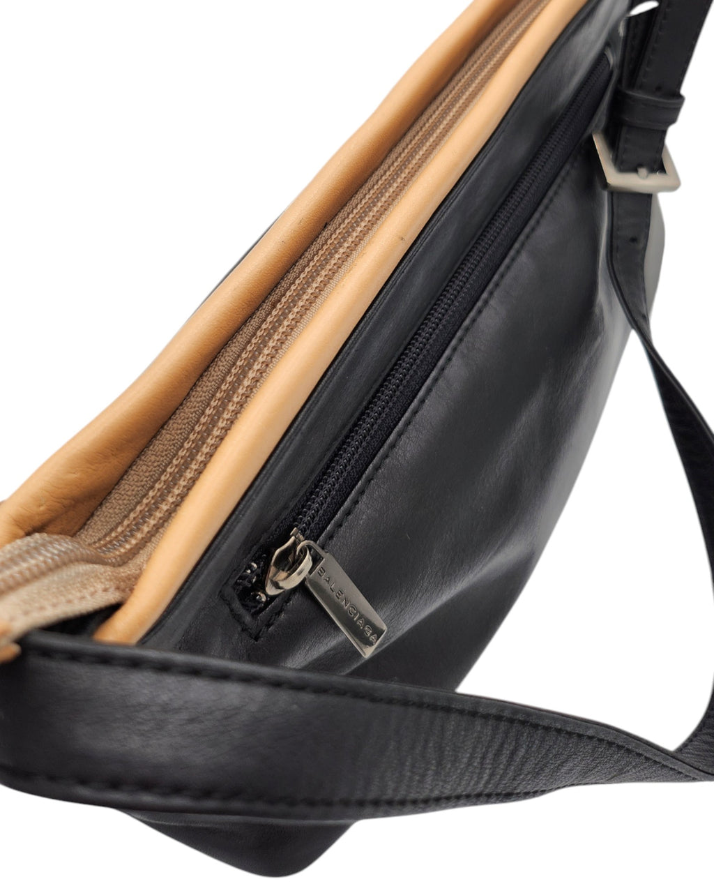 Balenciaga Schultertasche schwarz