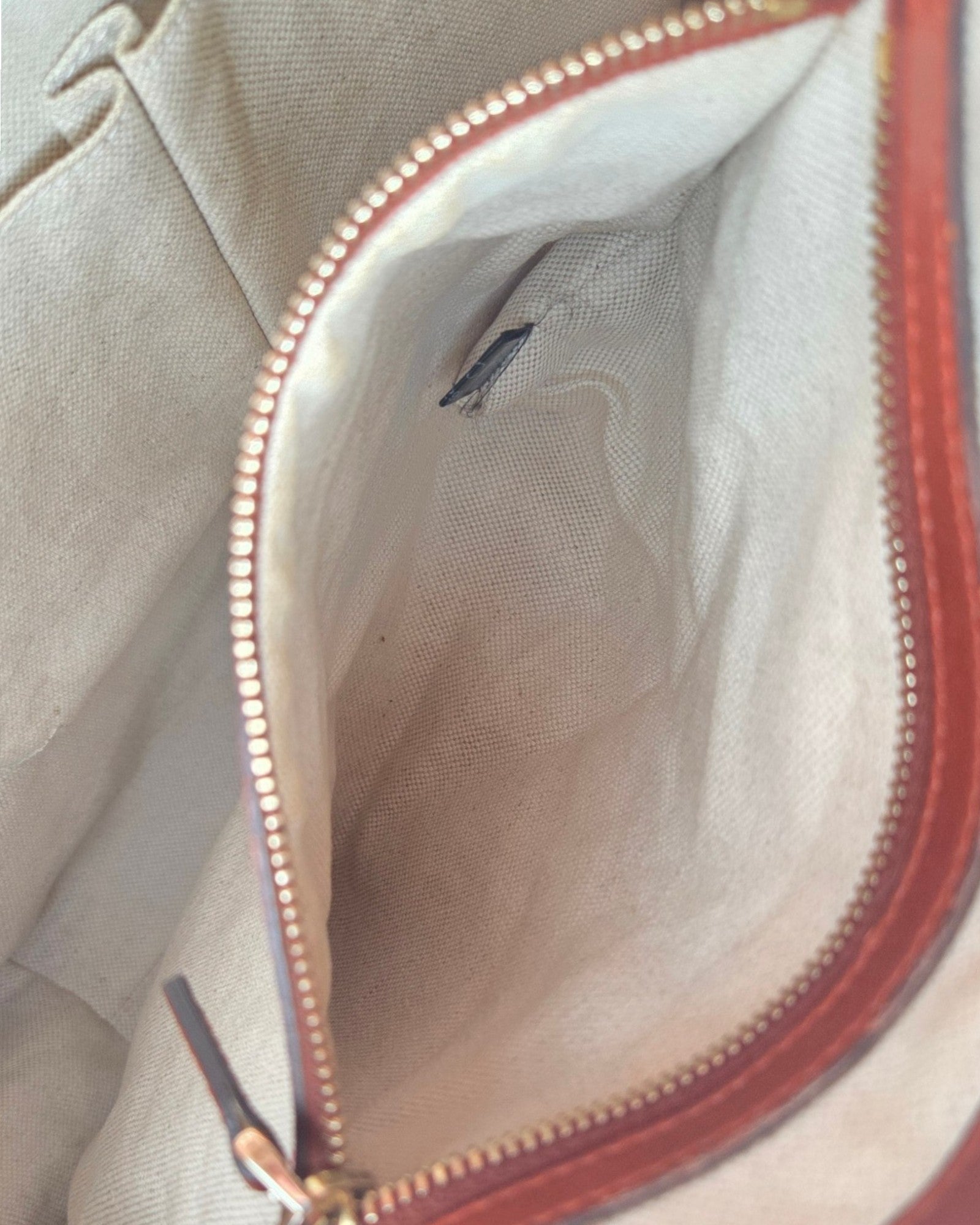 Gucci Mayfair Tote Bag GG Canvas Cognac Braun Leder