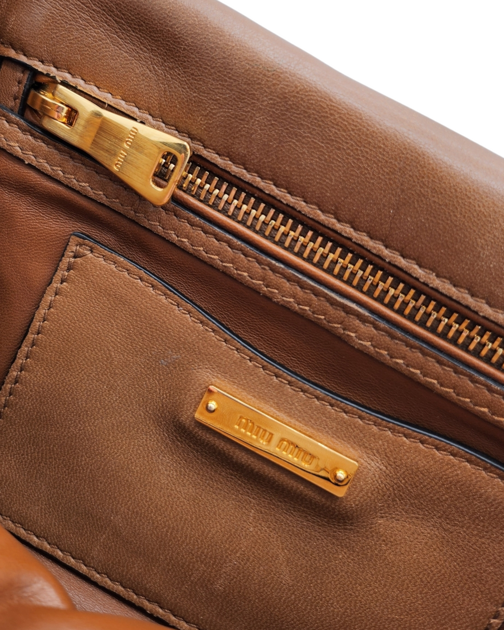 Miu Miu Quilted Chain Shoulder Bag