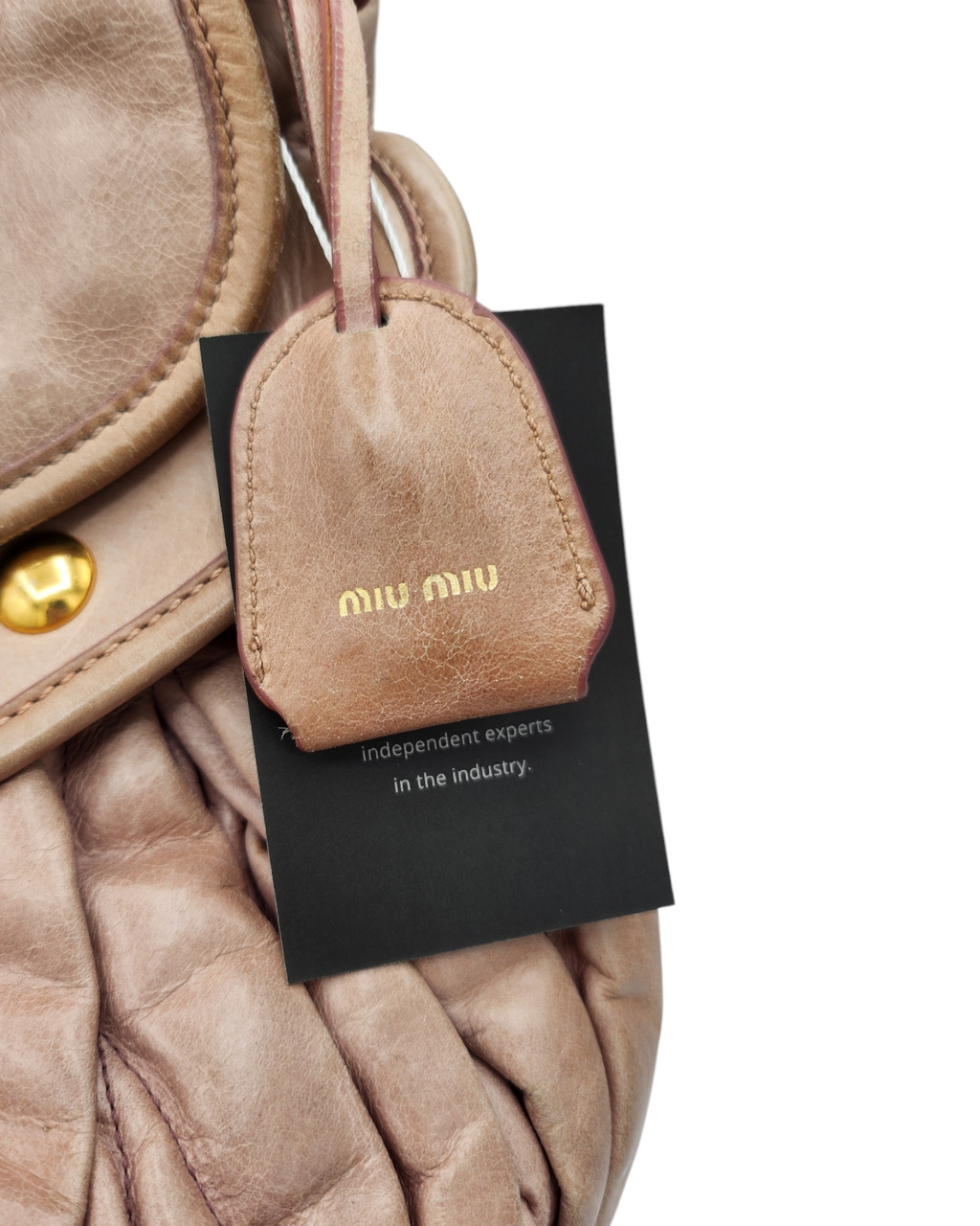 Miu Miu Matelasse Shoulder Bag