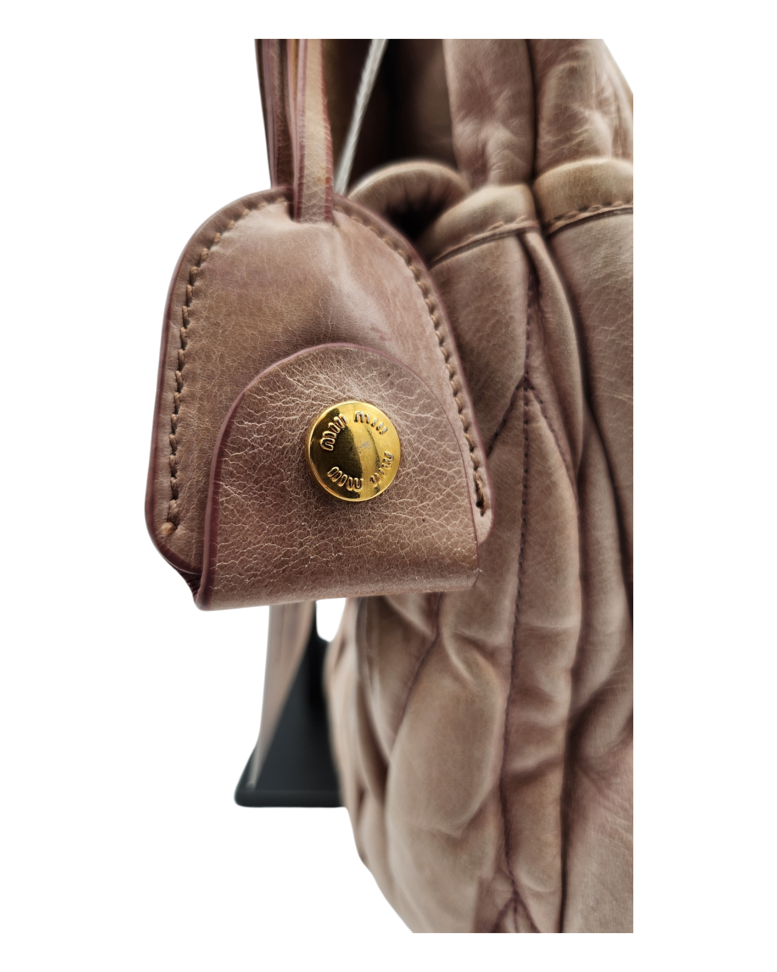 Miu Miu Matelasse Shoulder Bag