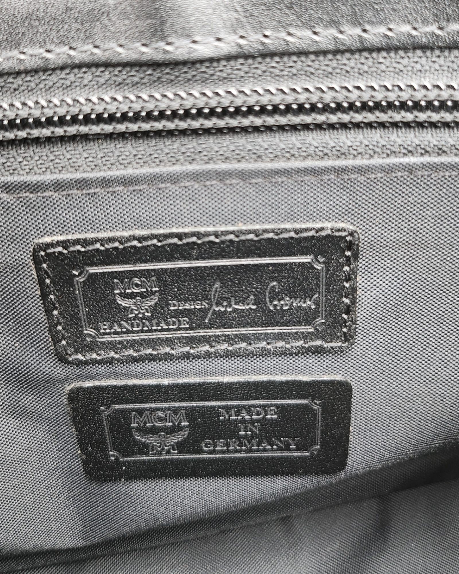 MCM Vicetos Logogram Hand Bag