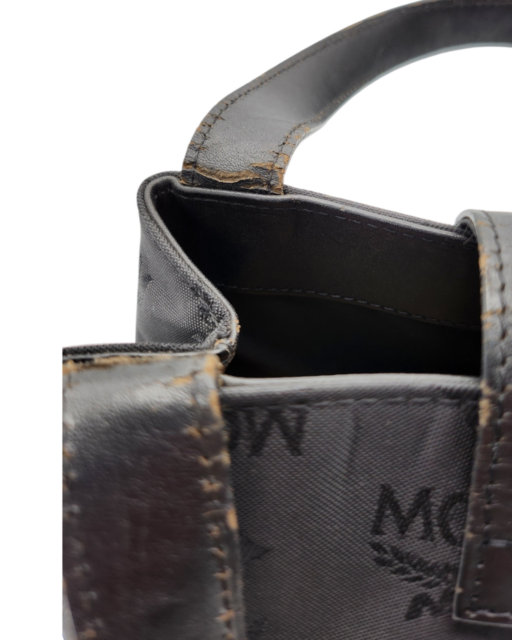 MCM Vicetos Logogram Hand Bag