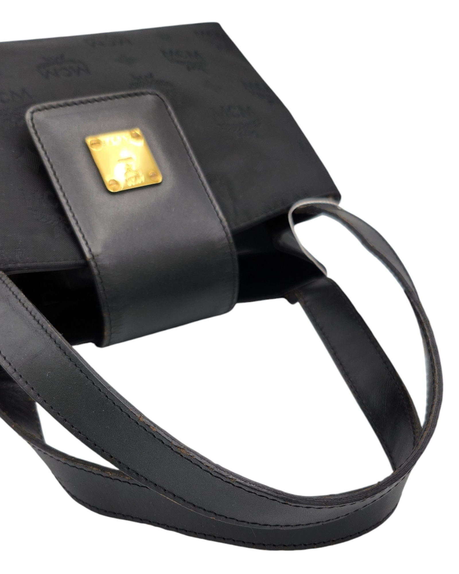 MCM Vicetos Logogram Hand Bag