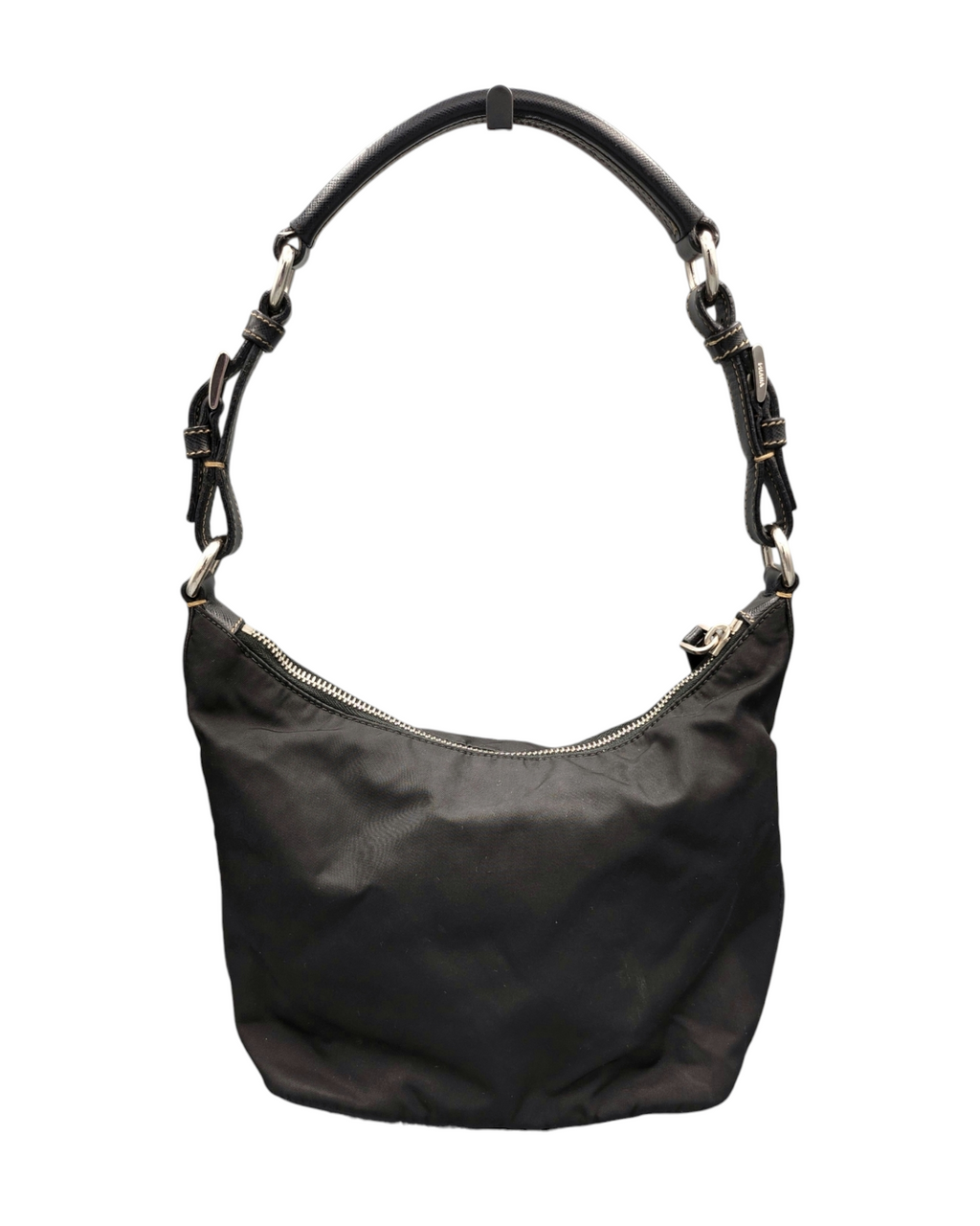 Prada Nylon Hobo Shoulder Bag