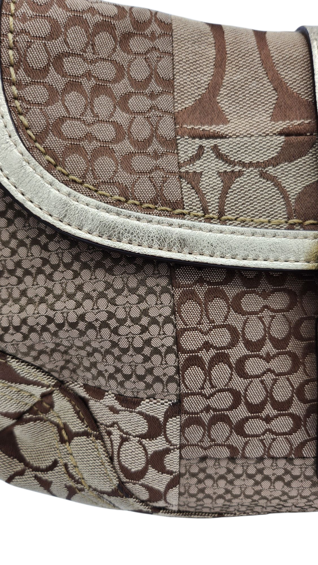 Coach Patchwork Schultertasche 2008