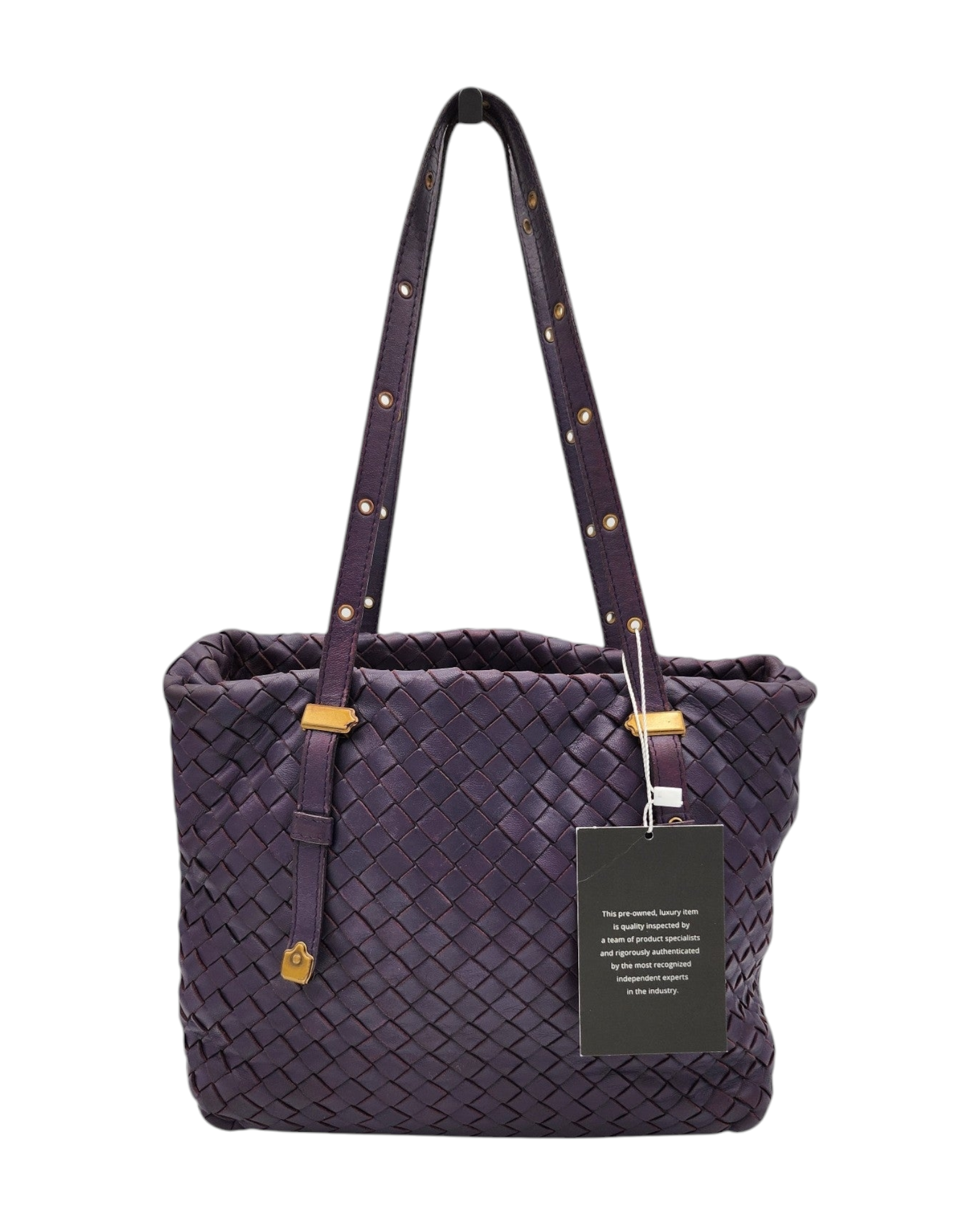 Bottega Veneta Intreccio Handtasche in lila