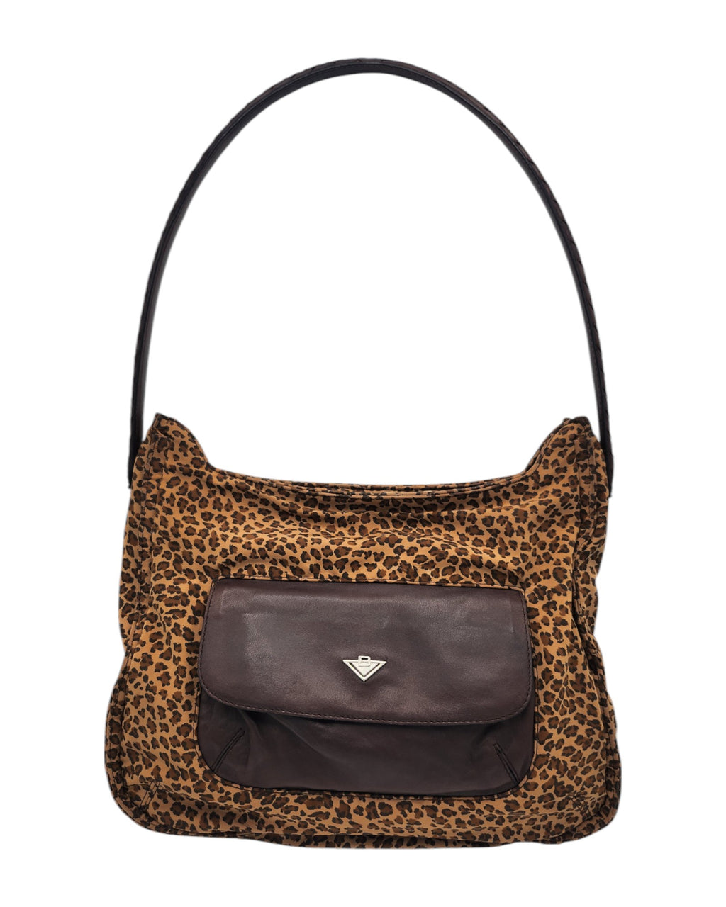 Bottega Veneta Schultertasche mit animalprint leoprint