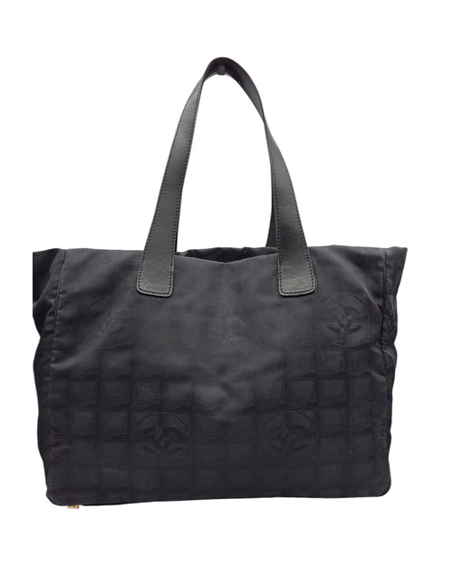 Chanel Travel Line in schwarz aus Nylon