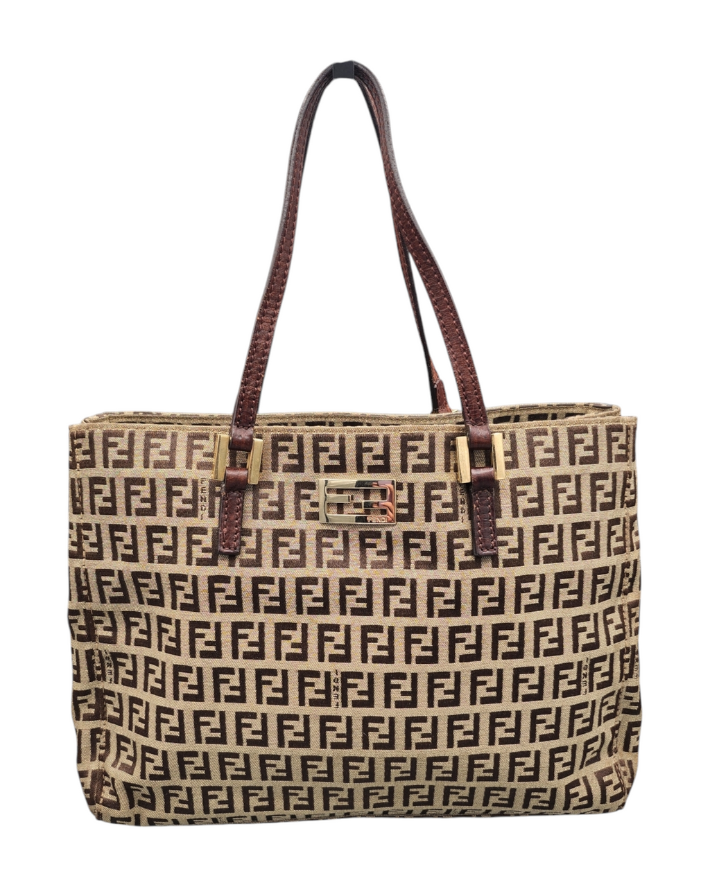 fendi handtasche braun mit monogram