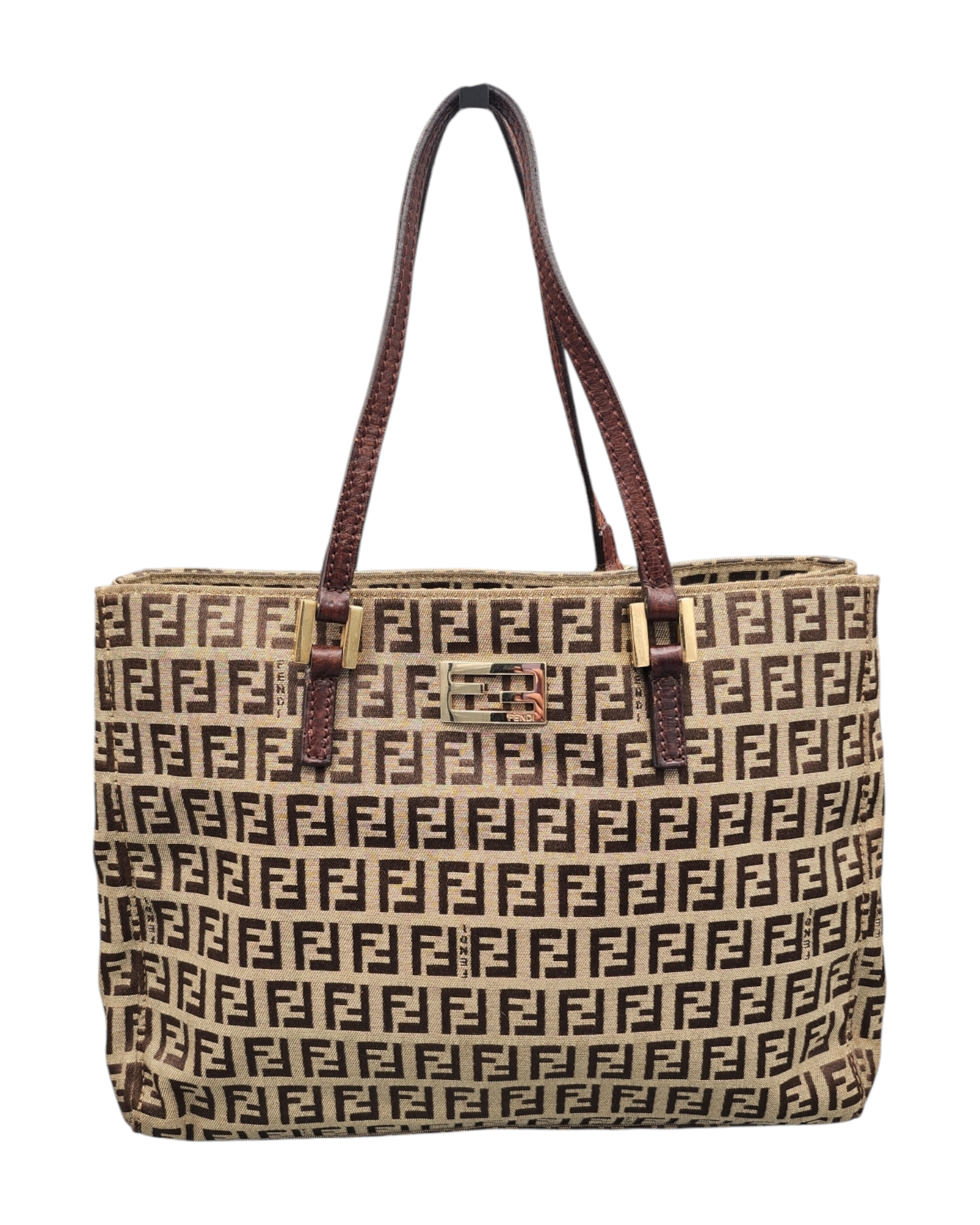 fendi handtasche braun mit monogram