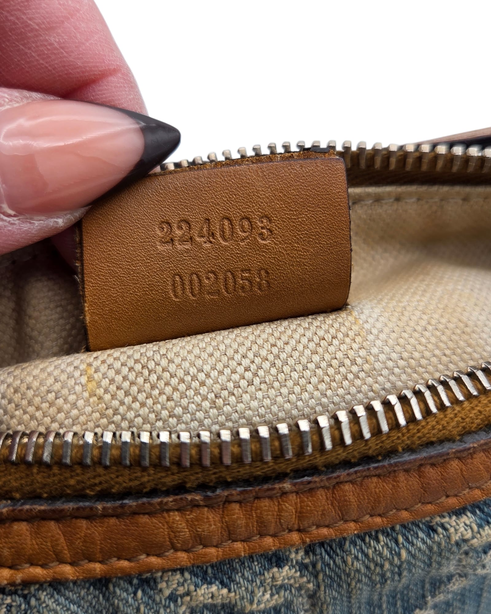 Gucci Canvas Denim Bag