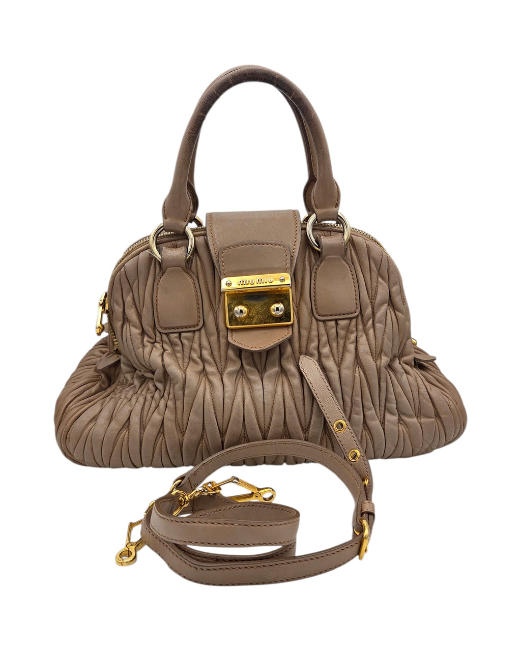 Miu Miu Matelasse Handtasche