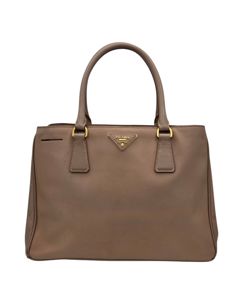 Vintage Prada Galleria aus Saffiano l
Leder in der Farbe nude