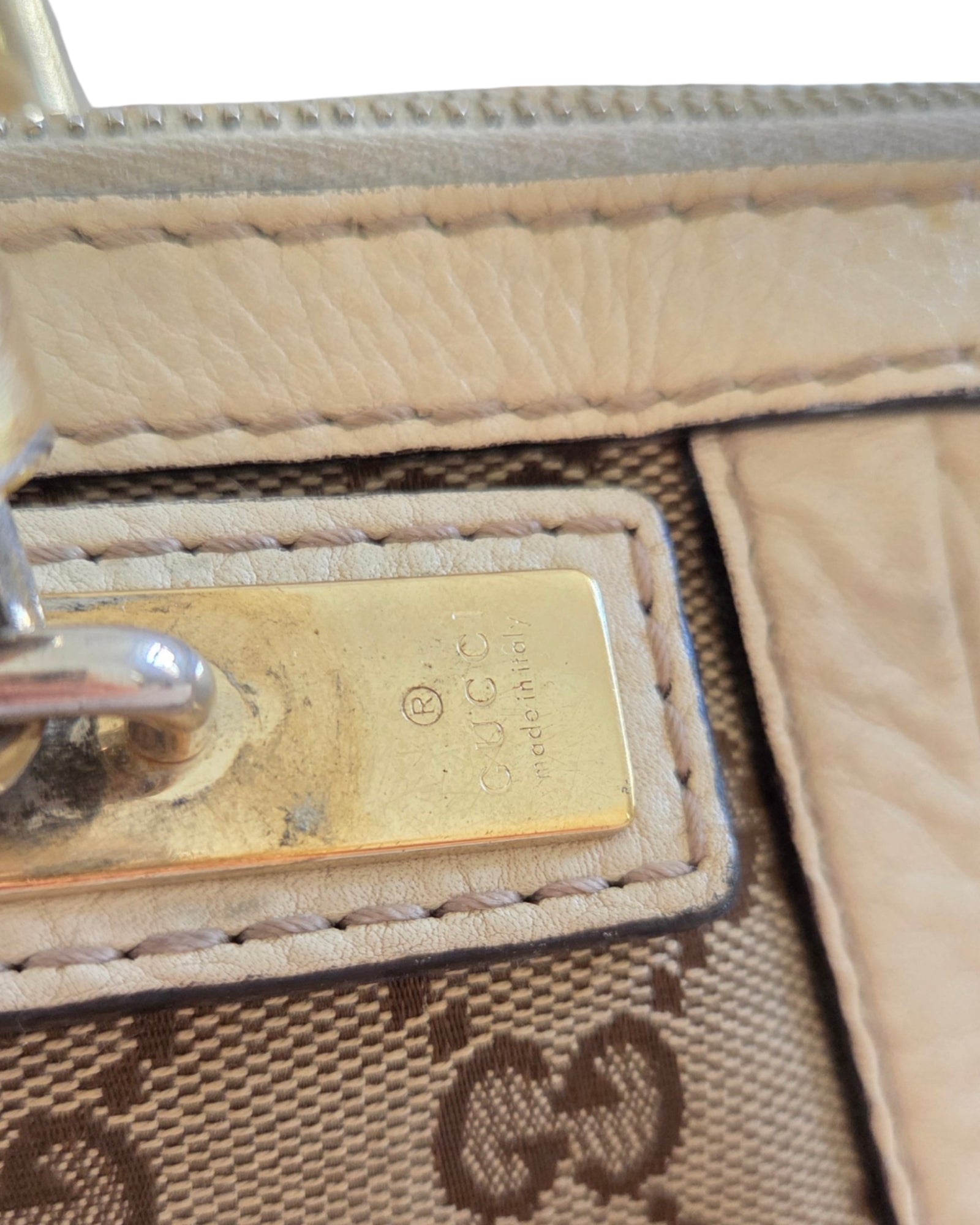 Gucci GG Canvas Bella Tote Bag small