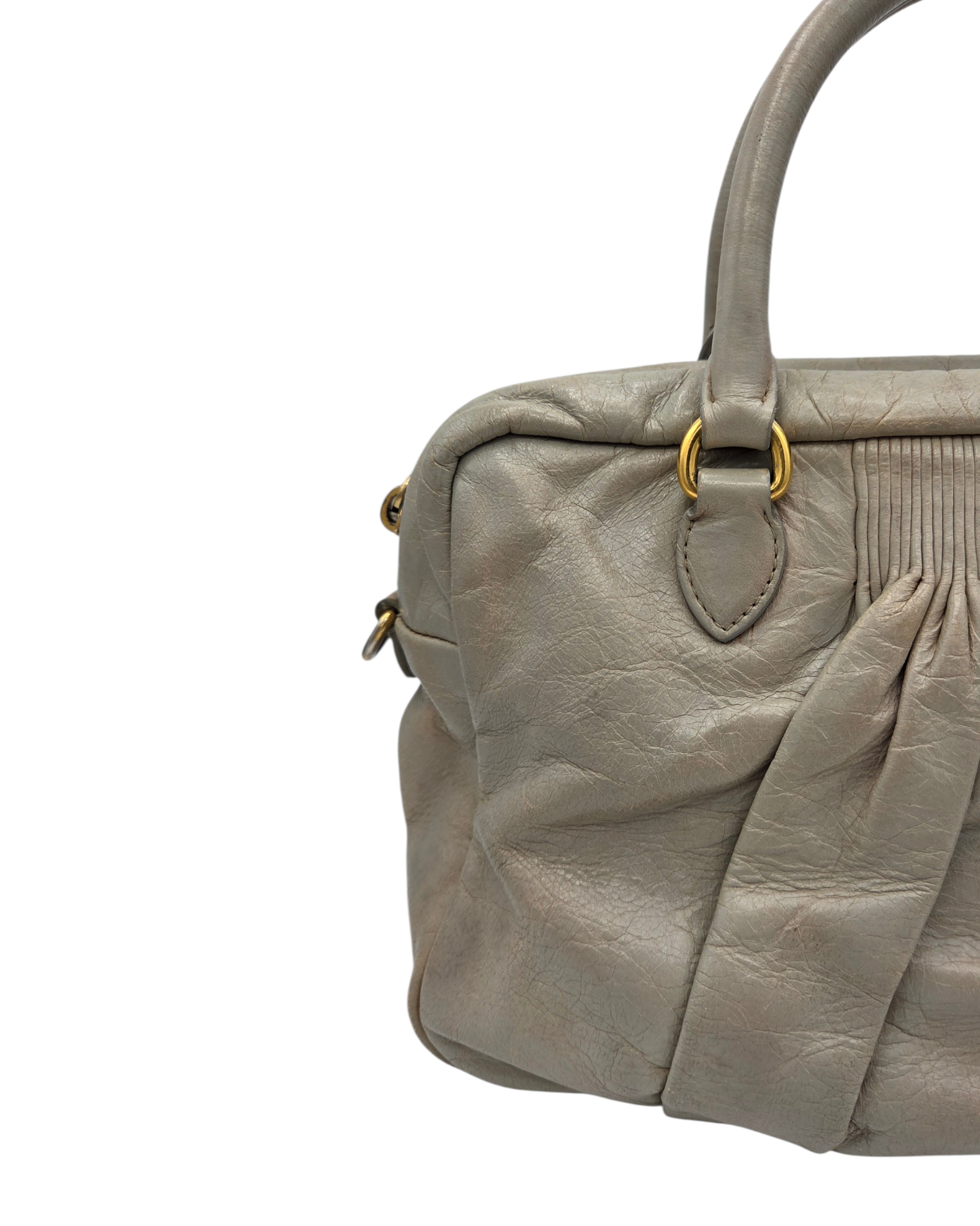 Miu Miu Crossbody Tasche Grau