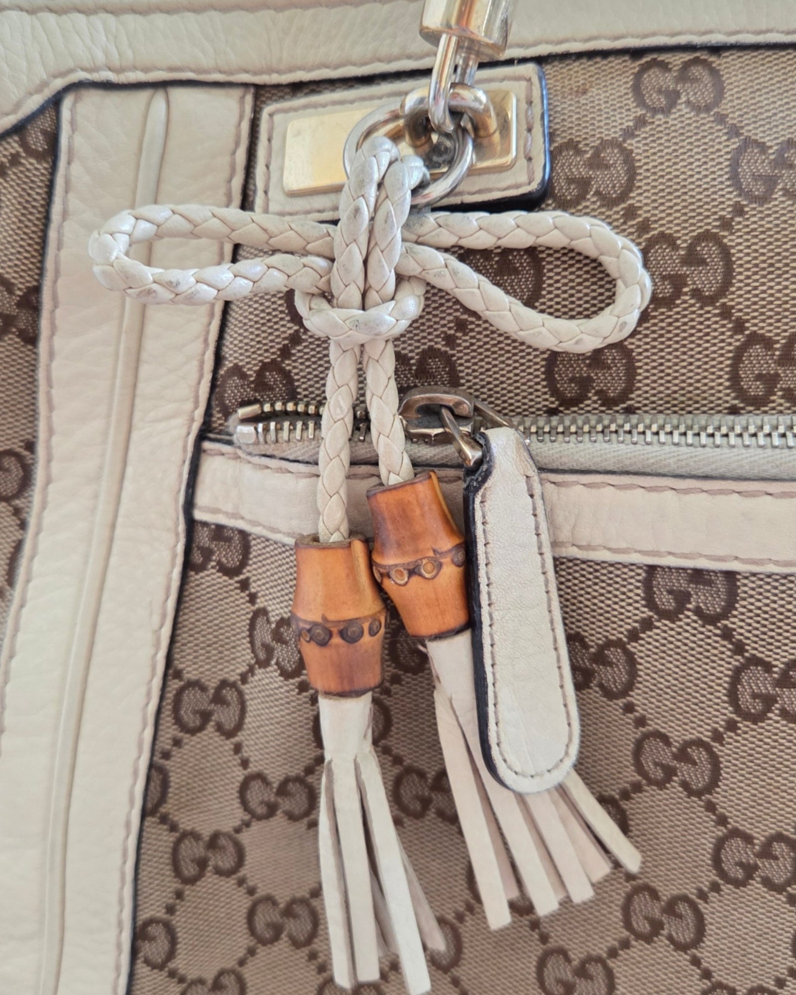 Gucci GG Canvas Bella Tote Bag small