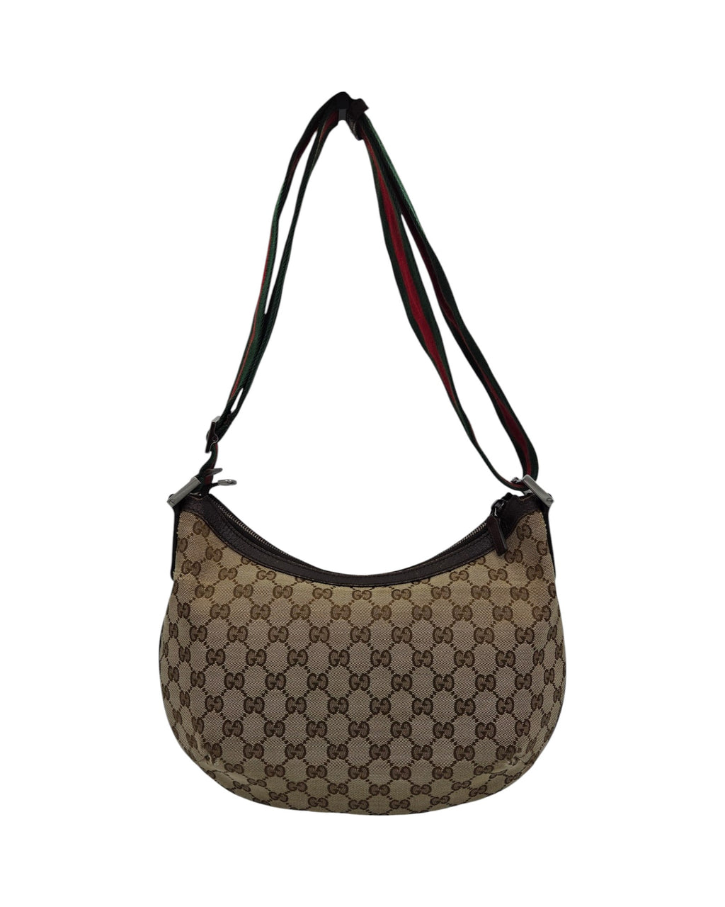 Gucci GG Canvas Hobo Bag Braun