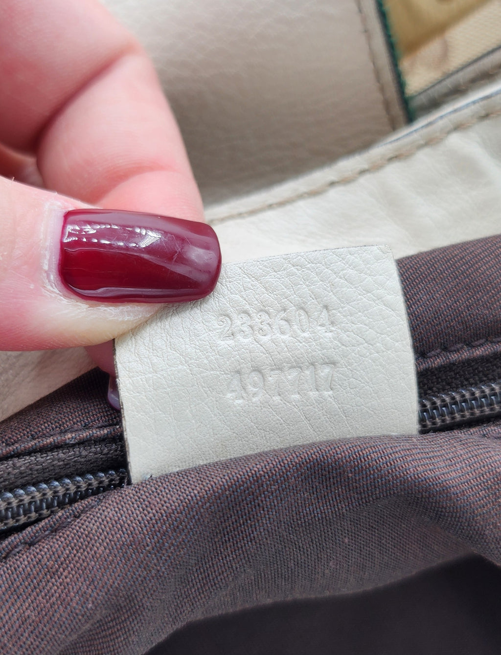 Gucci Canvas Hobo Bag