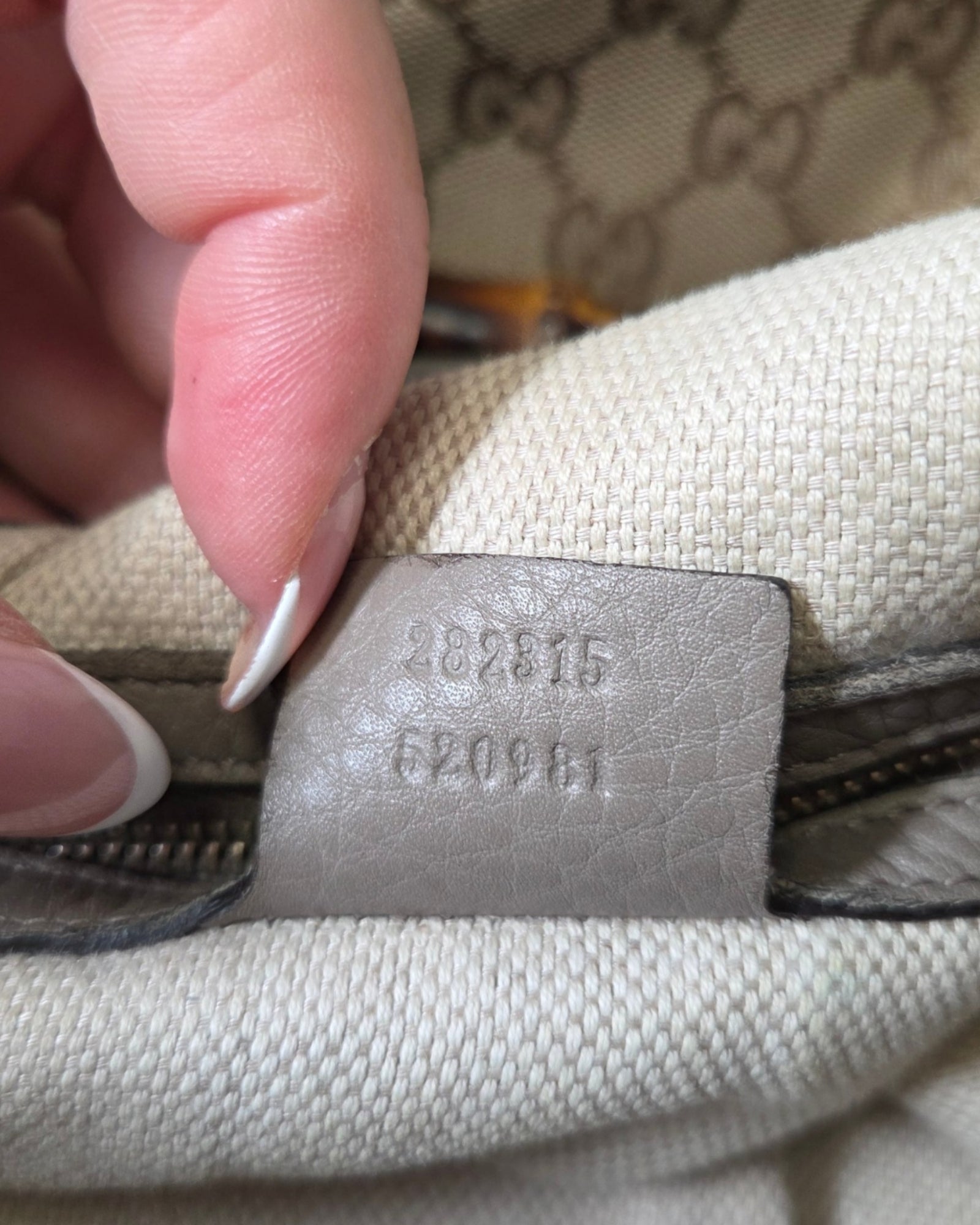 Gucci GG Canvas Diana Bamboo