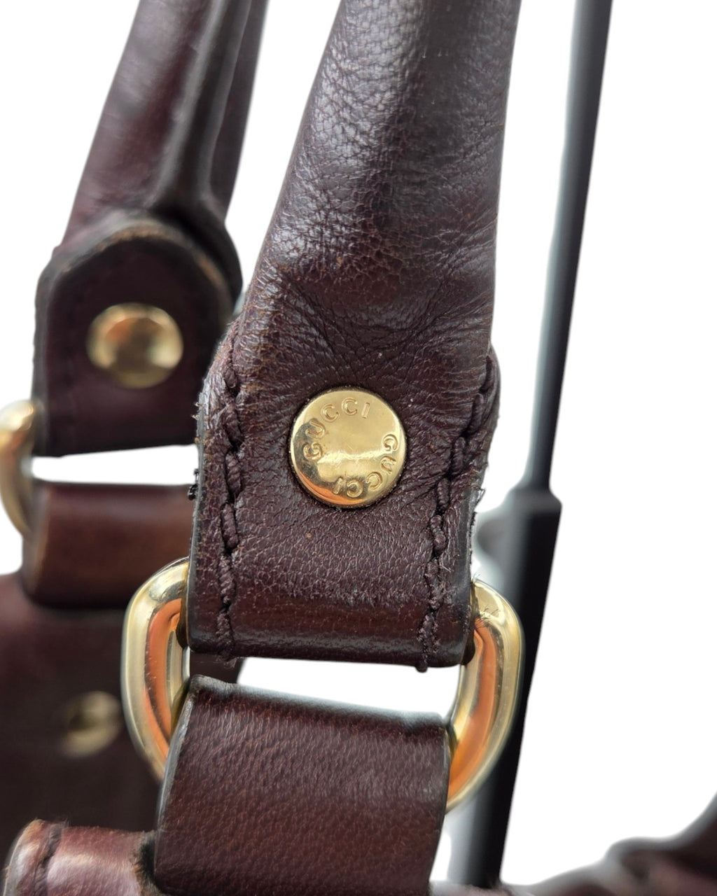 Gucci Guccissima Pelham Hobo Bag Braun Leder
