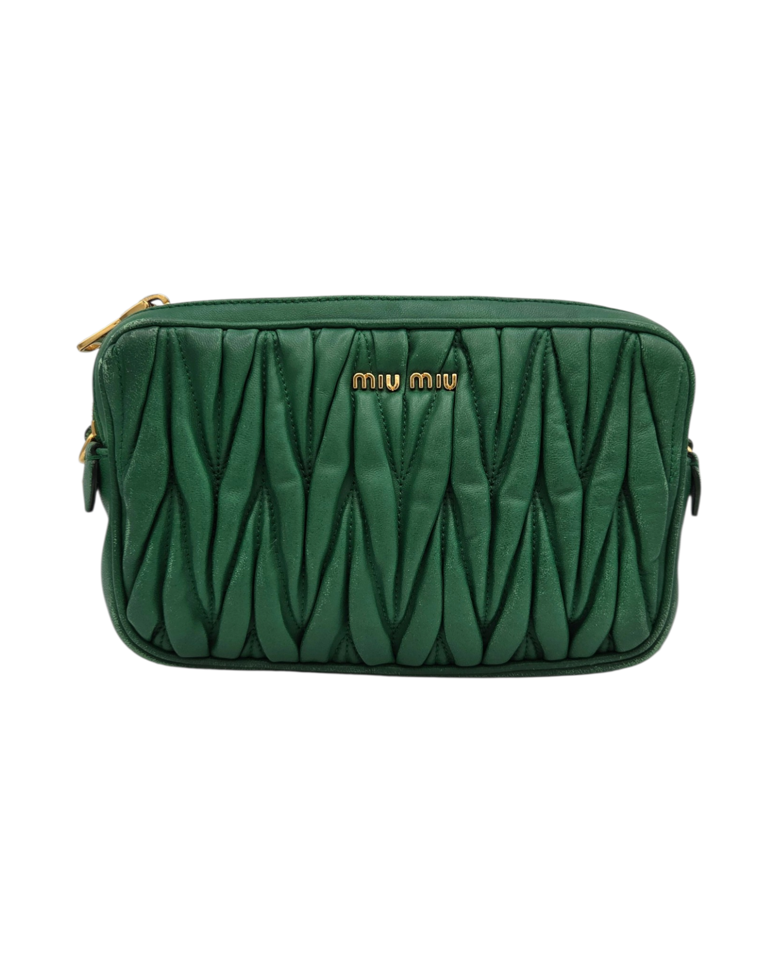 Miu Miu Matelasse Crossbody Tasche