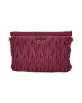 Miu Miu Matelasse Crossbody Tasche Fuchsia
