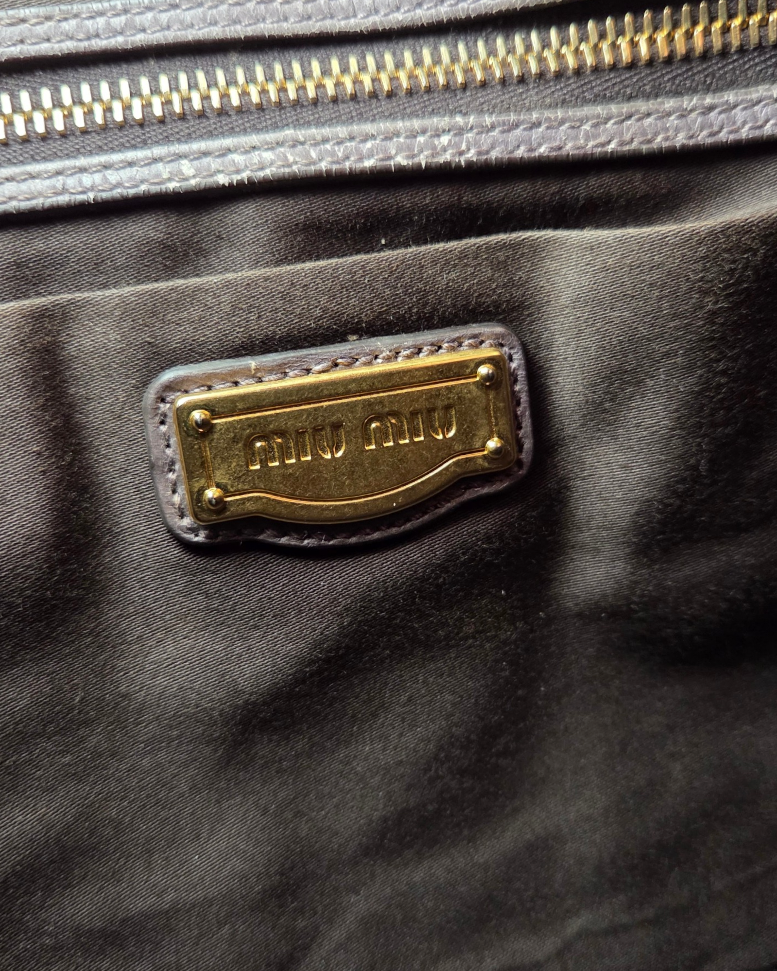 Miu Miu Matelasse Coffer Bag