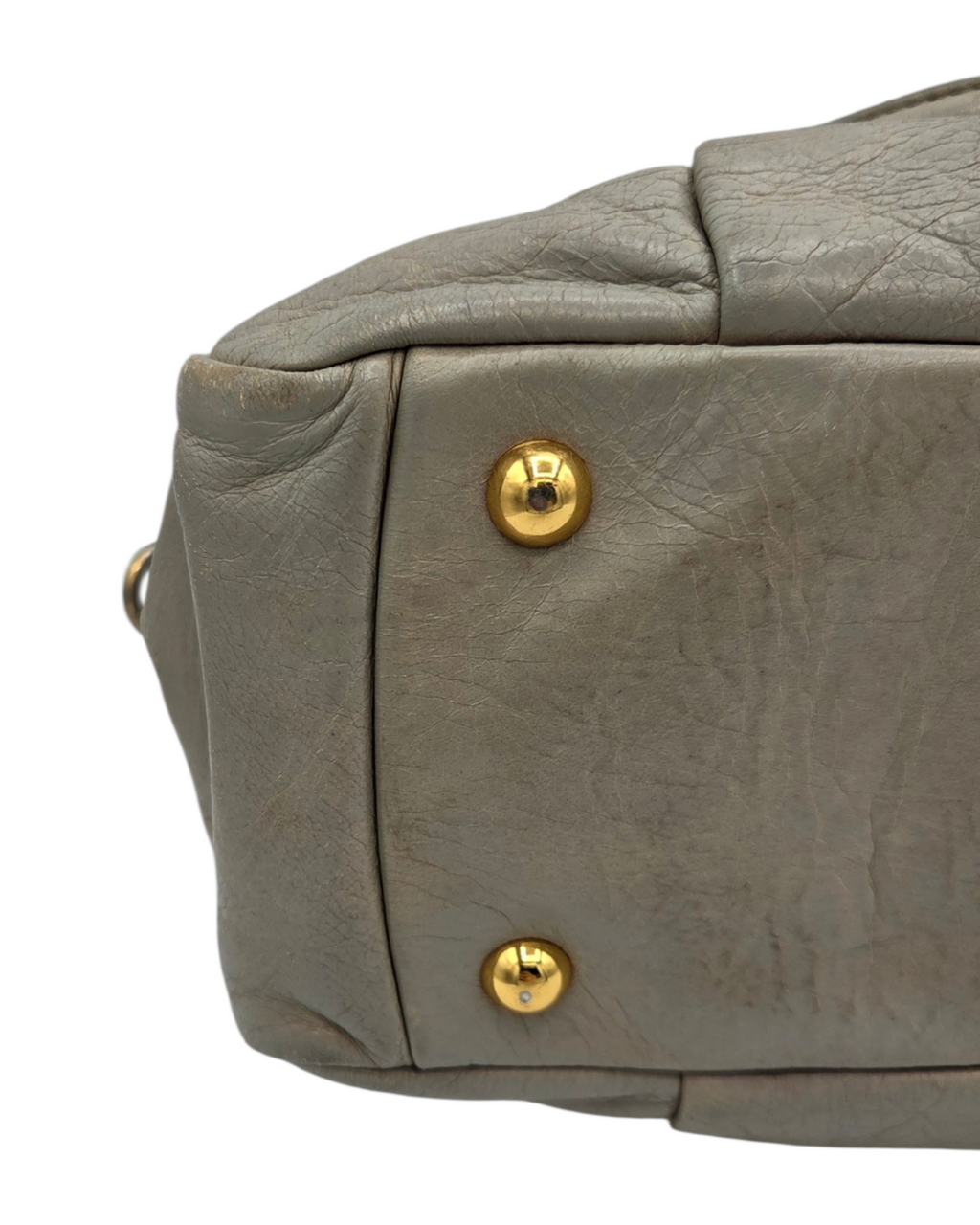 Miu Miu Crossbody Tasche Grau