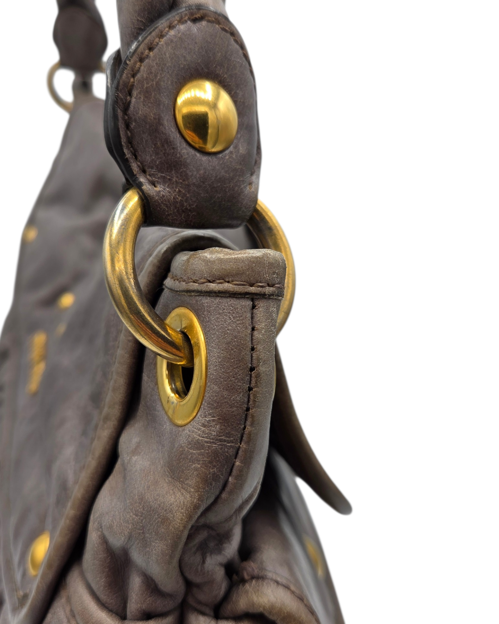 Miu Miu Matelasse Coffer Bag