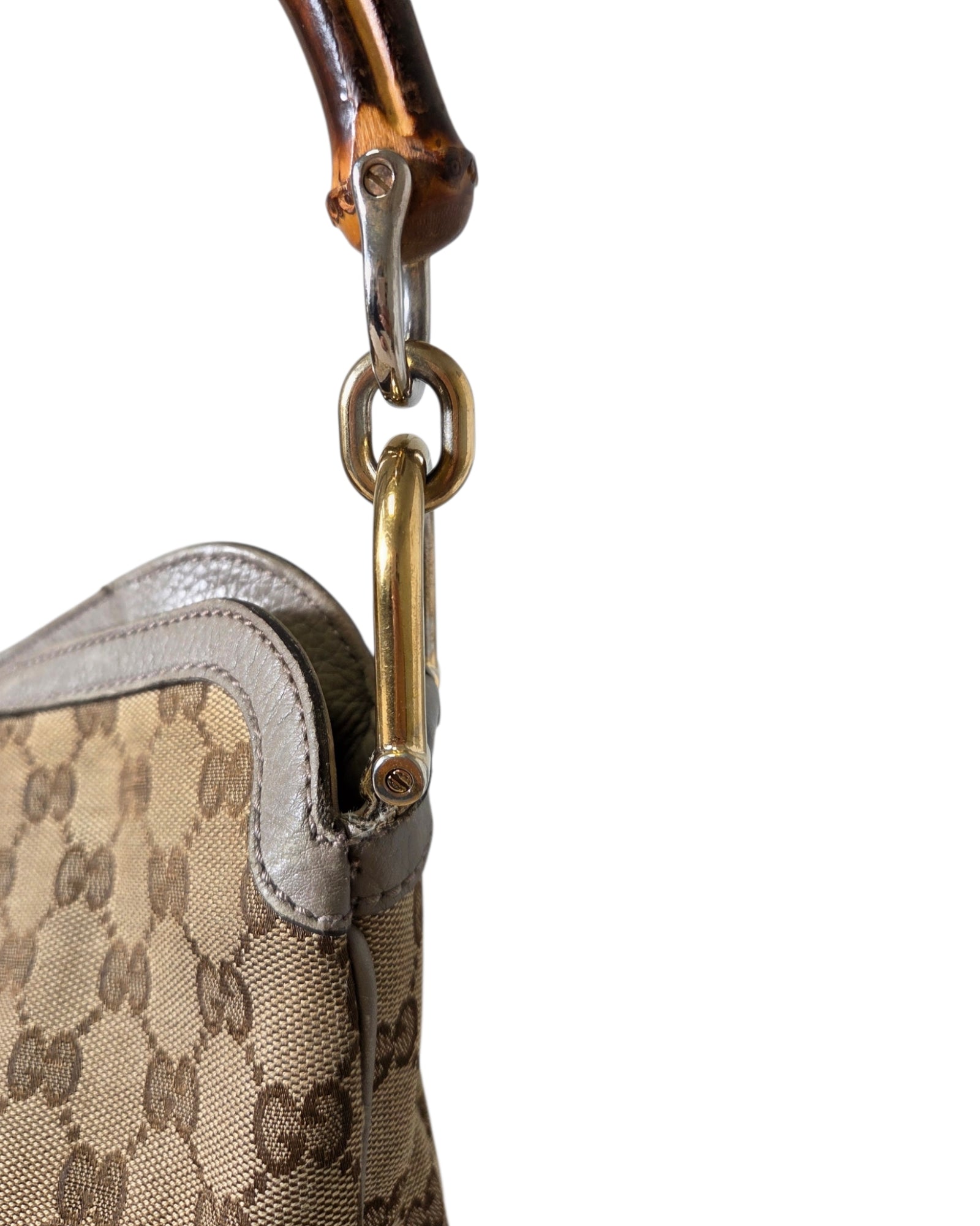 Gucci GG Canvas Diana Bamboo