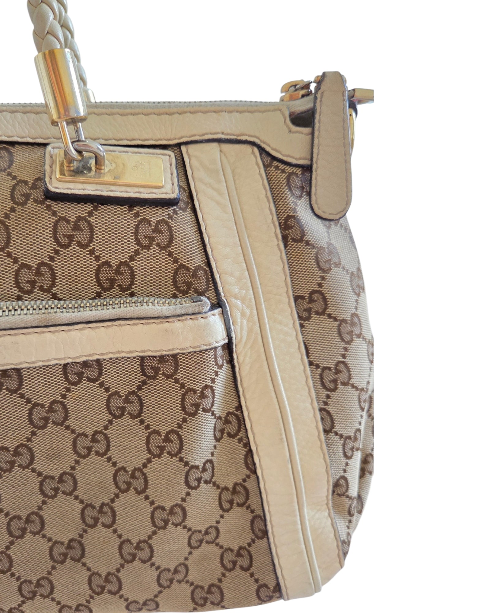Gucci GG Canvas Bella Tote Bag small