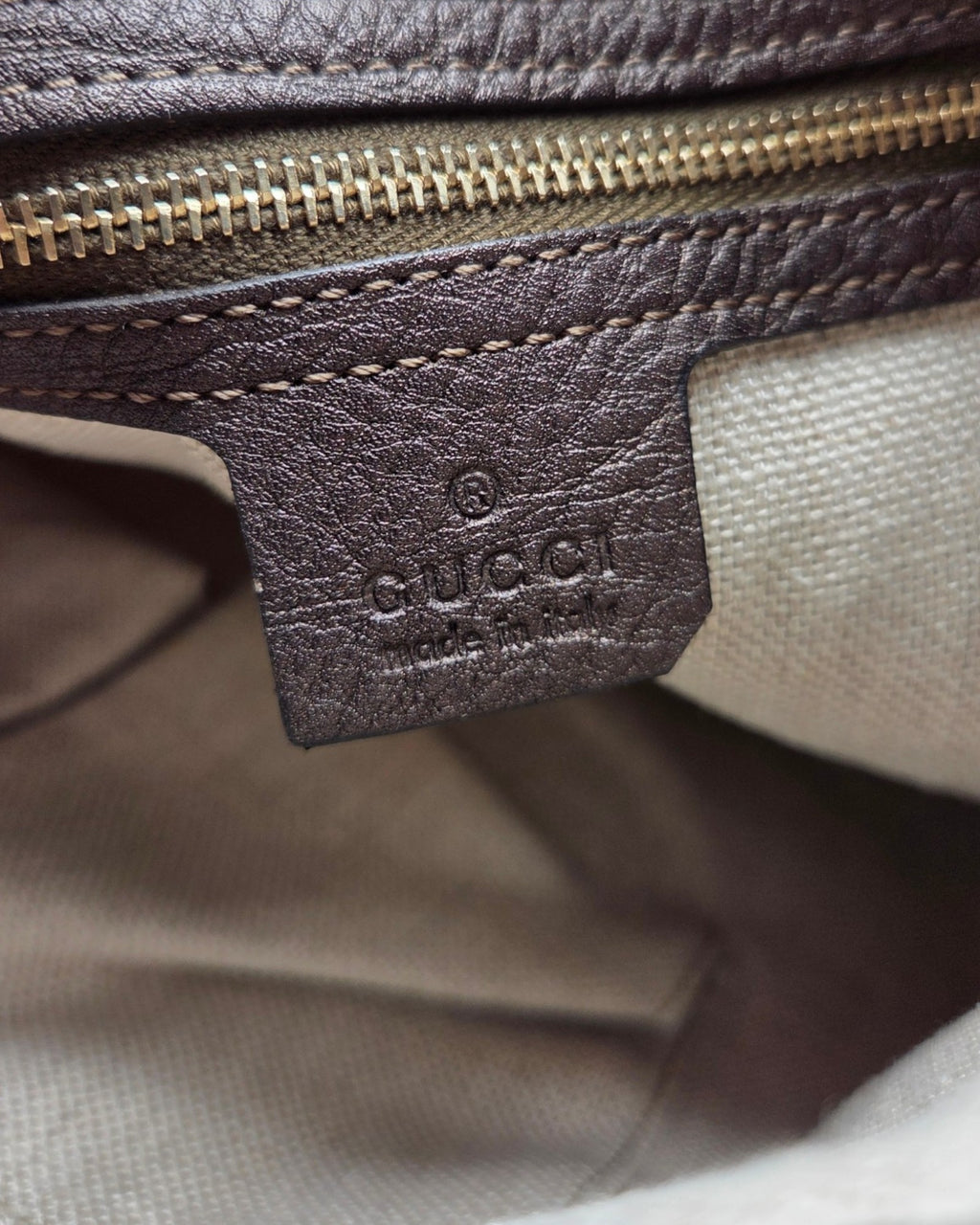 Gucci Canvas New Jackie Diamant Groß