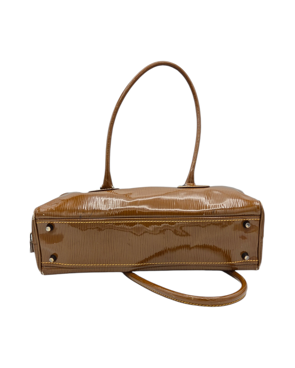 Prada Vernice Bauletto Shoulder Bag