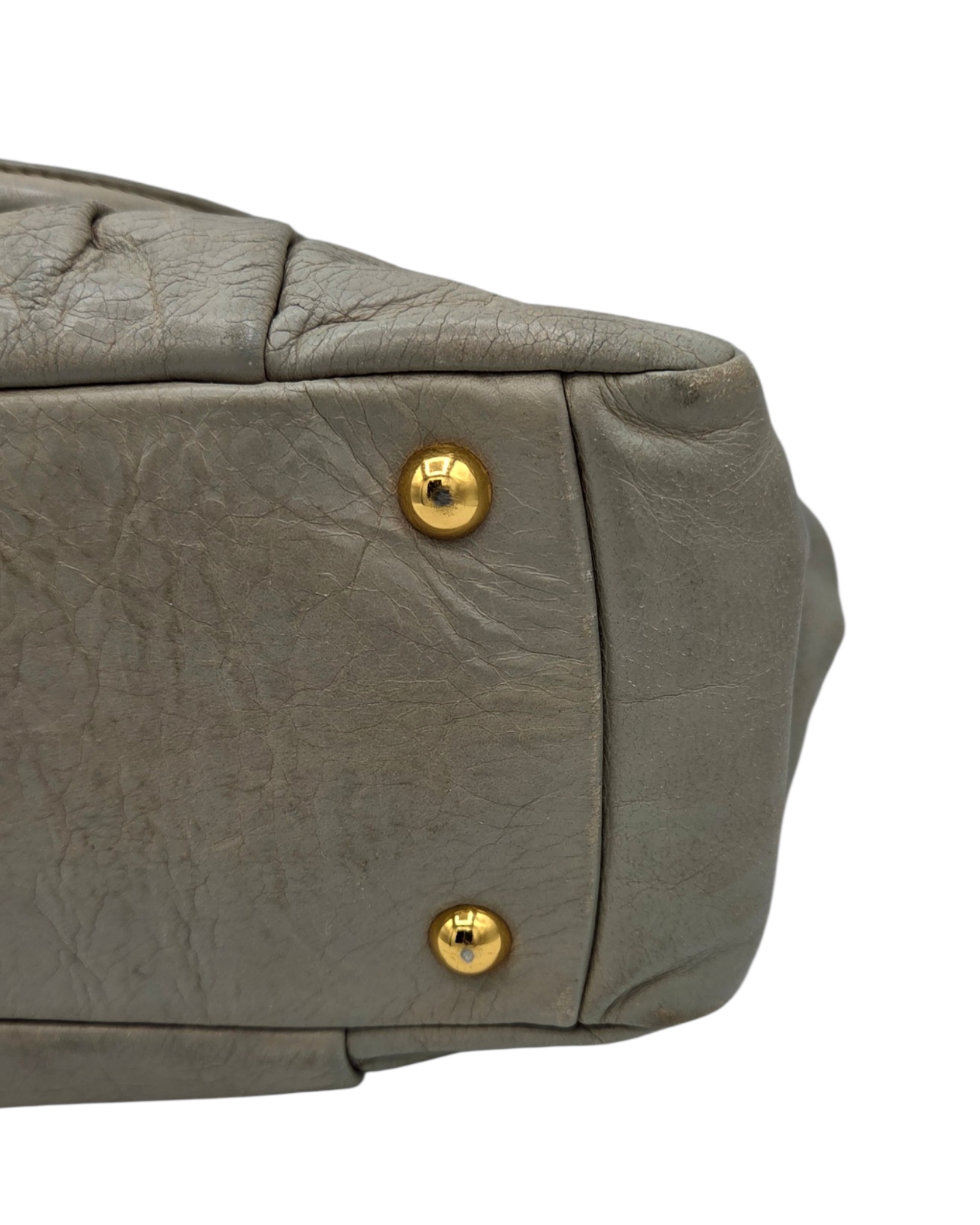Miu Miu Crossbody Tasche Grau