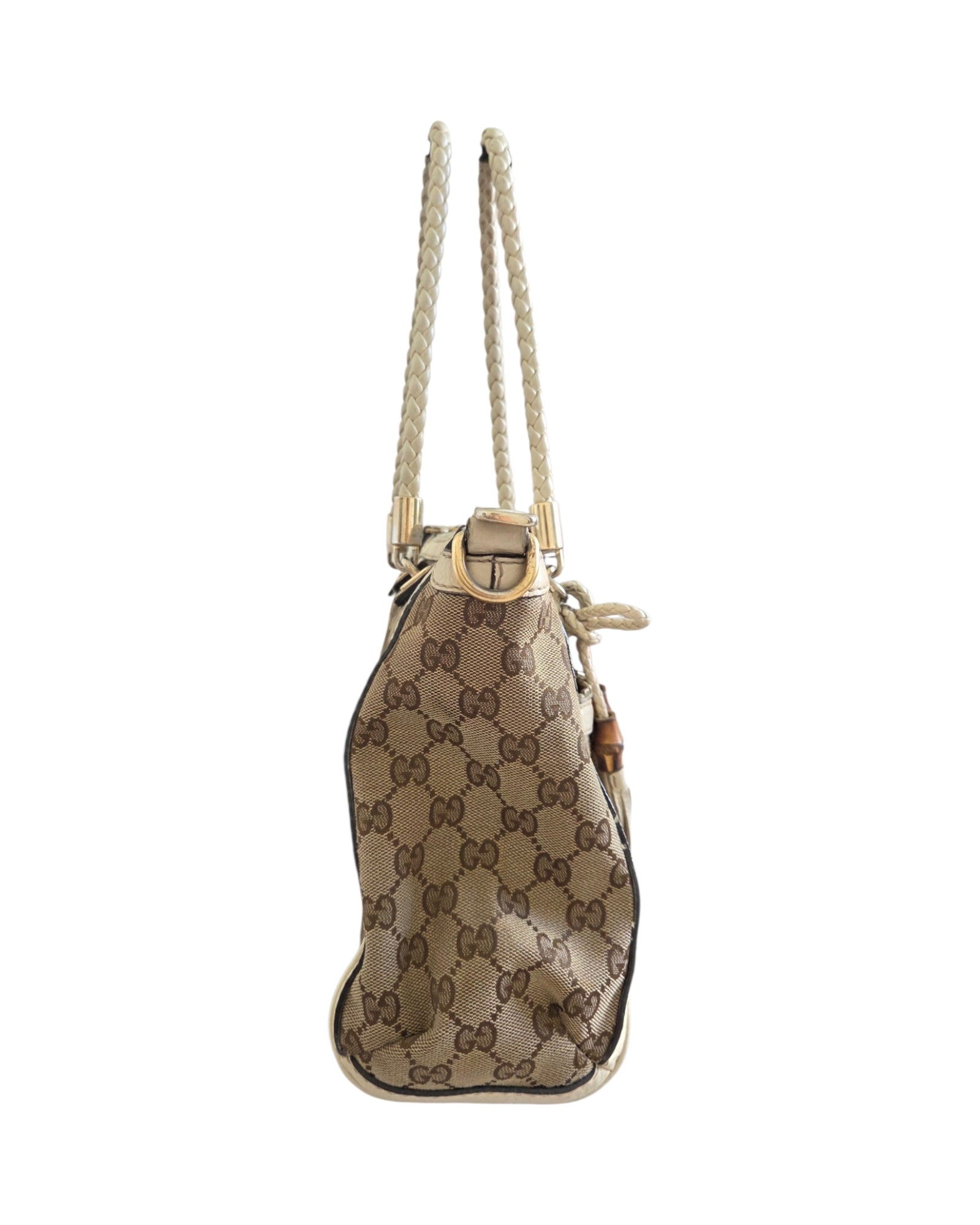Gucci GG Canvas Bella Tote Bag small