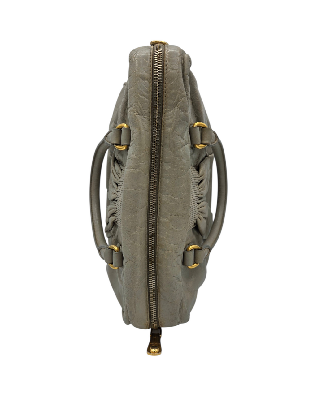 Miu Miu Crossbody Tasche Grau