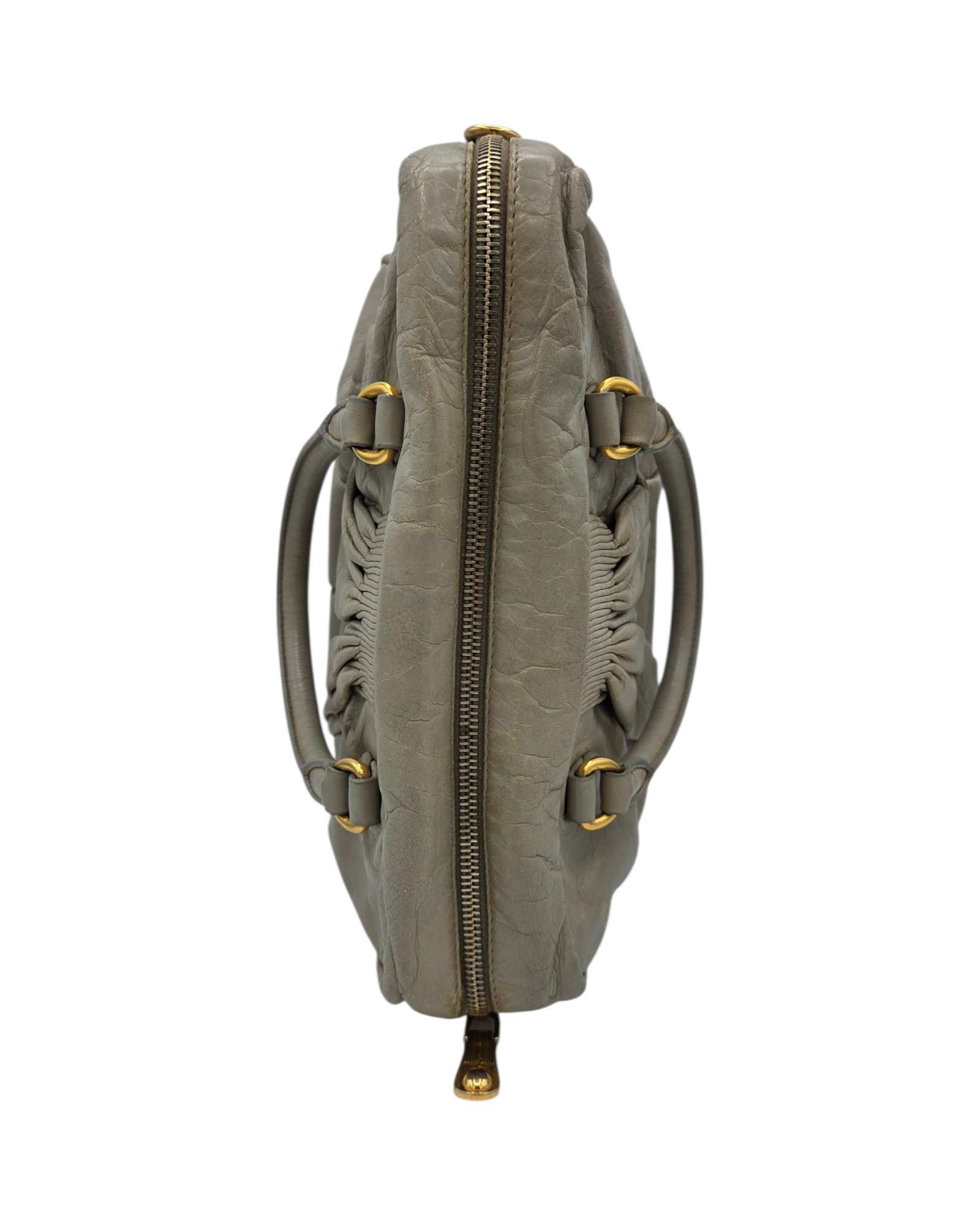 Miu Miu Crossbody Tasche Grau
