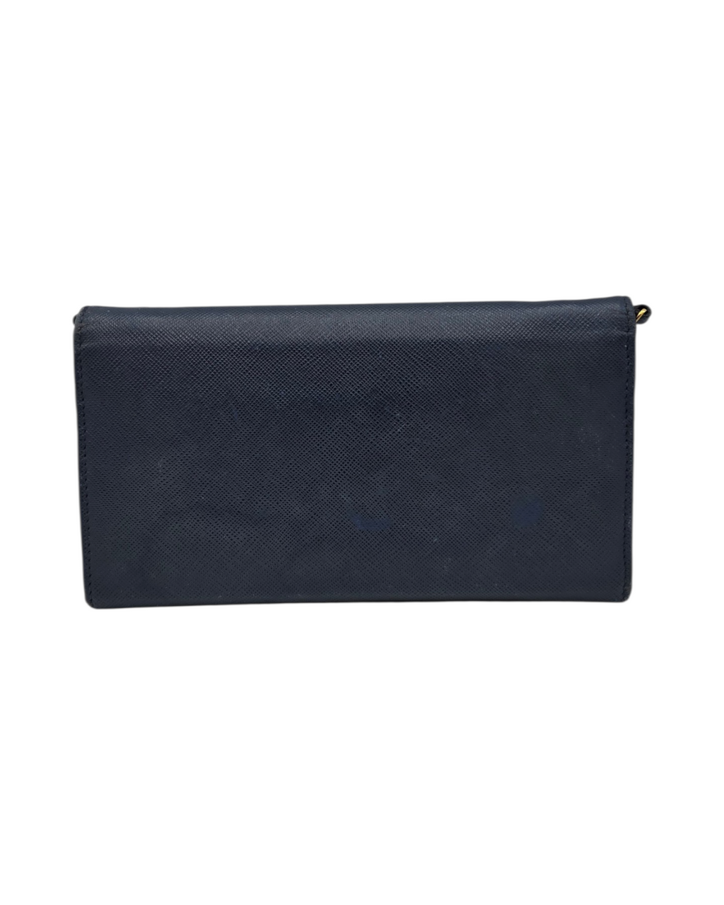 Prada Wallet on Chain Saffiano Bluette